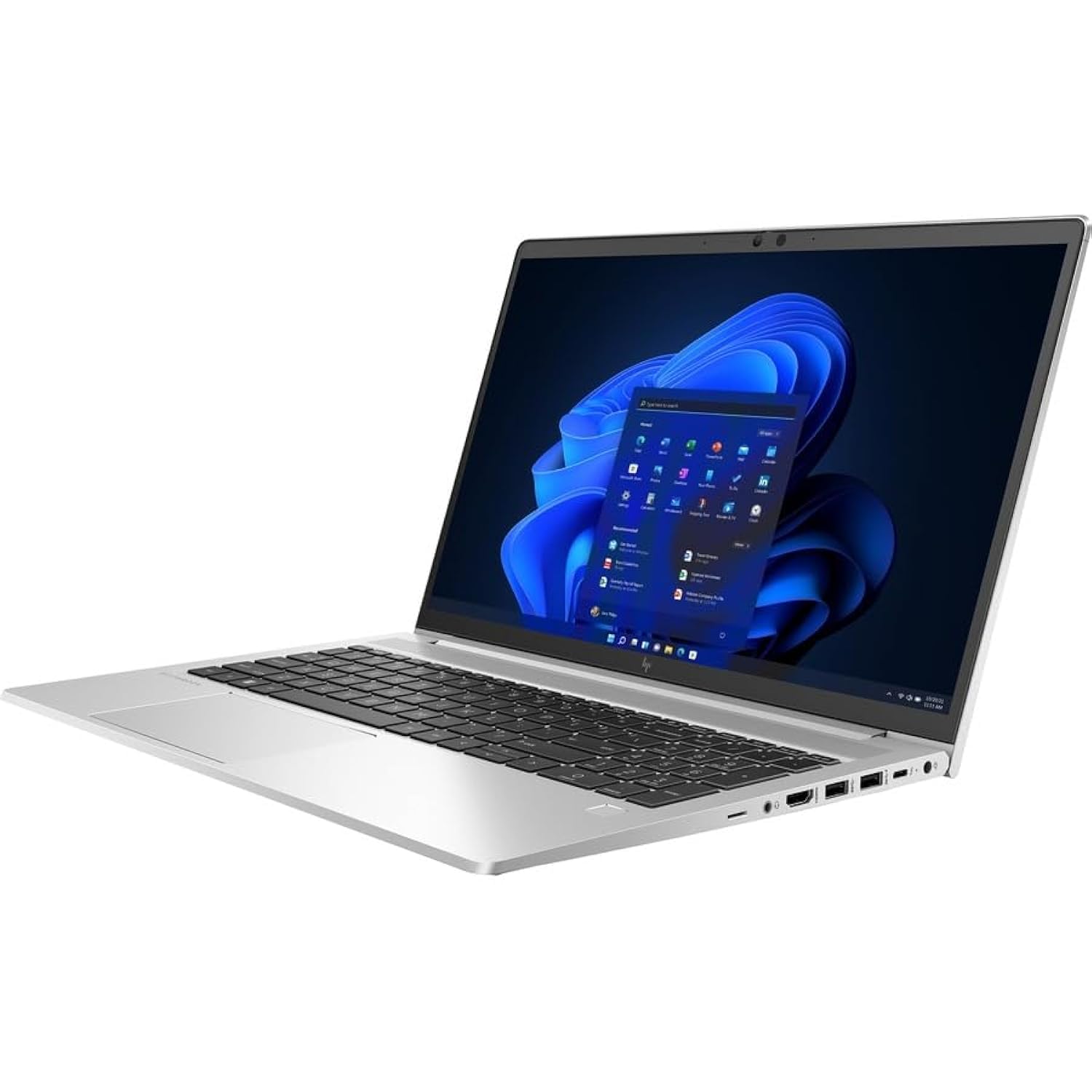 نوت‌بوک HP EliteBook 650 G9 15.6 اینچ - Full HD - 1920 x 1080 - Intel Core i7 نسل 12 ای i7-1265U ده‌هسته‌ای (10 هسته) - مجموع 16 گیگابایت رم - 512 گیگابایت اس‌اس‌دی - نقره‌ای