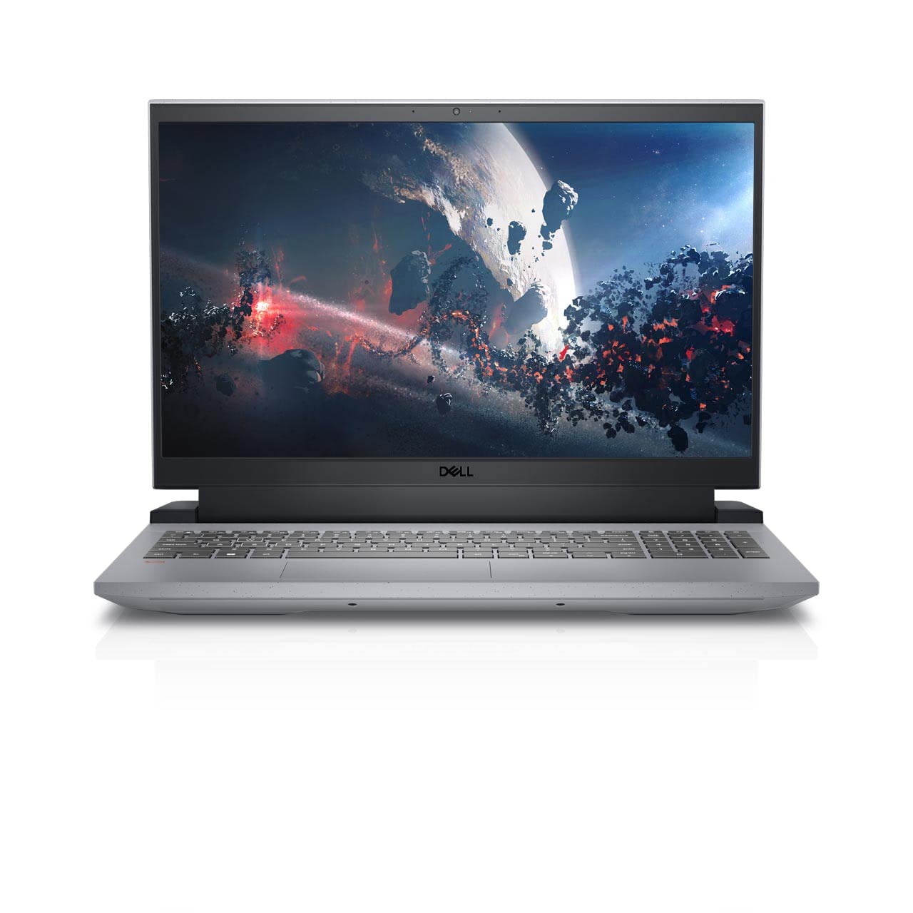 دل گیمینگ اینسپایرون G15-5520-i7-12700H/16GB/512GB SSD/NVIDIA(R) جیفورس RTX(TM) 3050 4GB GDDR6/15.6" FHD/ویندوز 11 هوم/مک‌آفی ۳ ساله/کیبرد انگلیسی-عربی دارای نور پس زمینه/خاکستری