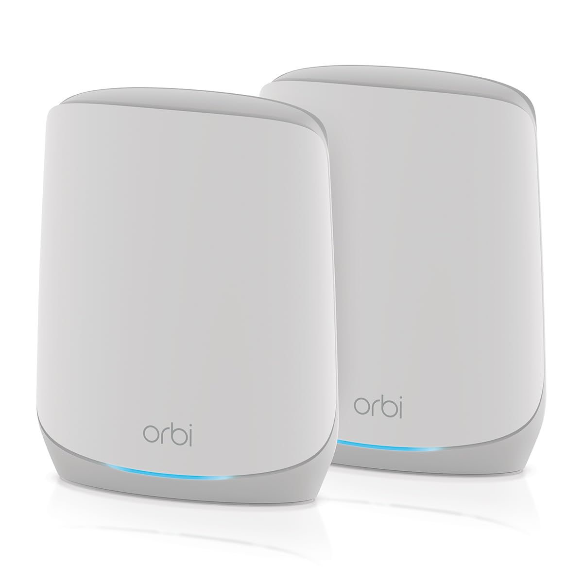 سیستم مش وای فای سه بانده NETGEAR Orbi Whole Home WiFi 6 RBK762S با 1 افزایش‌دهنده ماهواره‌ای، پوشش تا 5,000 فوت مربع، قابلیت پشتیبانی از 75 دستگاه AX5400 تا 5.4 گیگابیت بر ثانیه، مدل RBK762S-100NAS، Orbi RBK762S AX5400، Armor