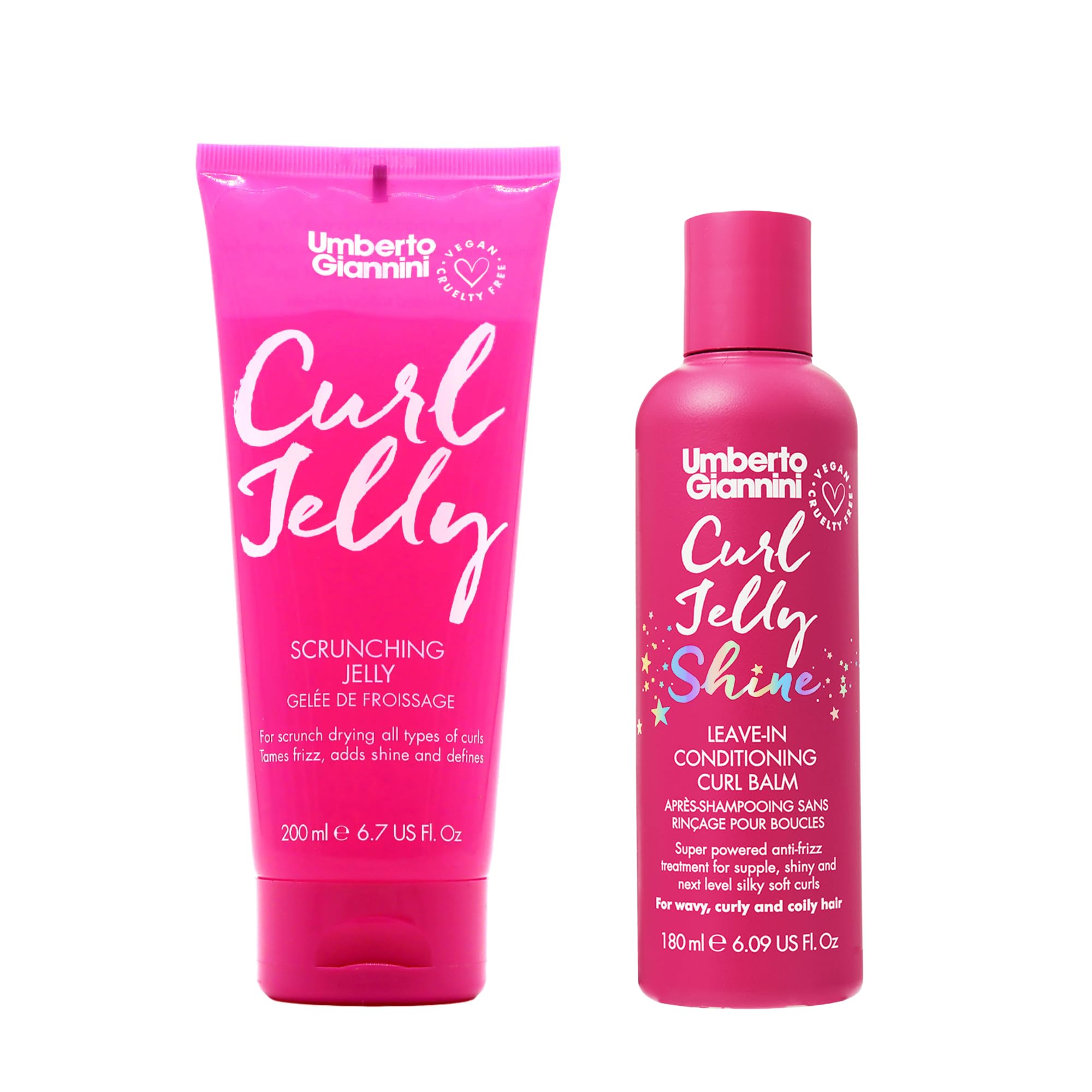 ژل موم curled و scrunching یانینی اومبرتو، ژل حلزونی حلزونی و جلی محلول ویگان و ضد آزار جانوران برای موهای مجعد یا موهای موج مو، 200 میلی لیتر (روغن و ابریشم کننده موهای مجعد) ژل حلزونی 200 میلی لیتر + روغن ضد آزار