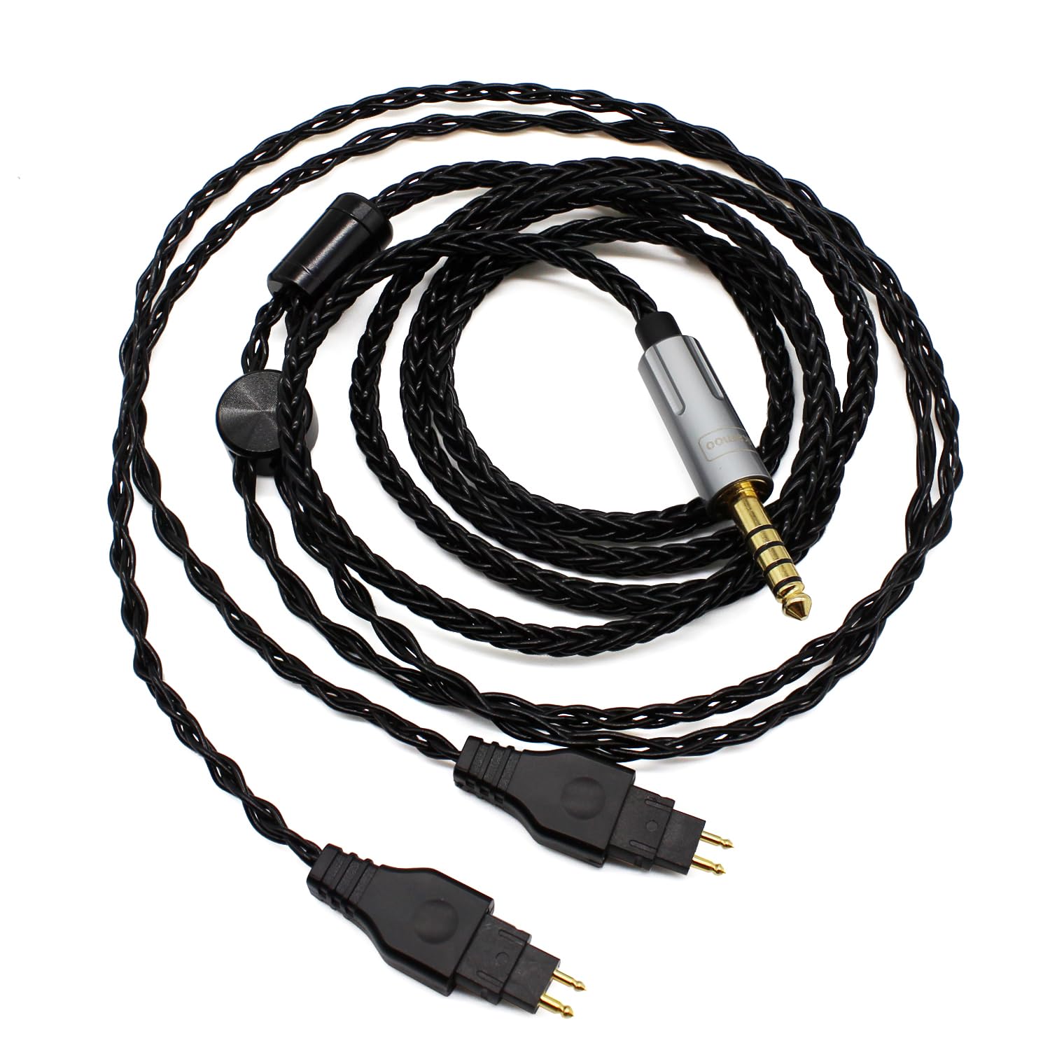 Youkamoo 4.4mm Balanced Replacement Upgrade Cable Compatible with Sennheiser HD650, HD600, HD660S, HD660S2, HD580, HD58X, Massdrop HD6XX Headphones, 5ft 1.5m 4.4mm Balanced 5'
