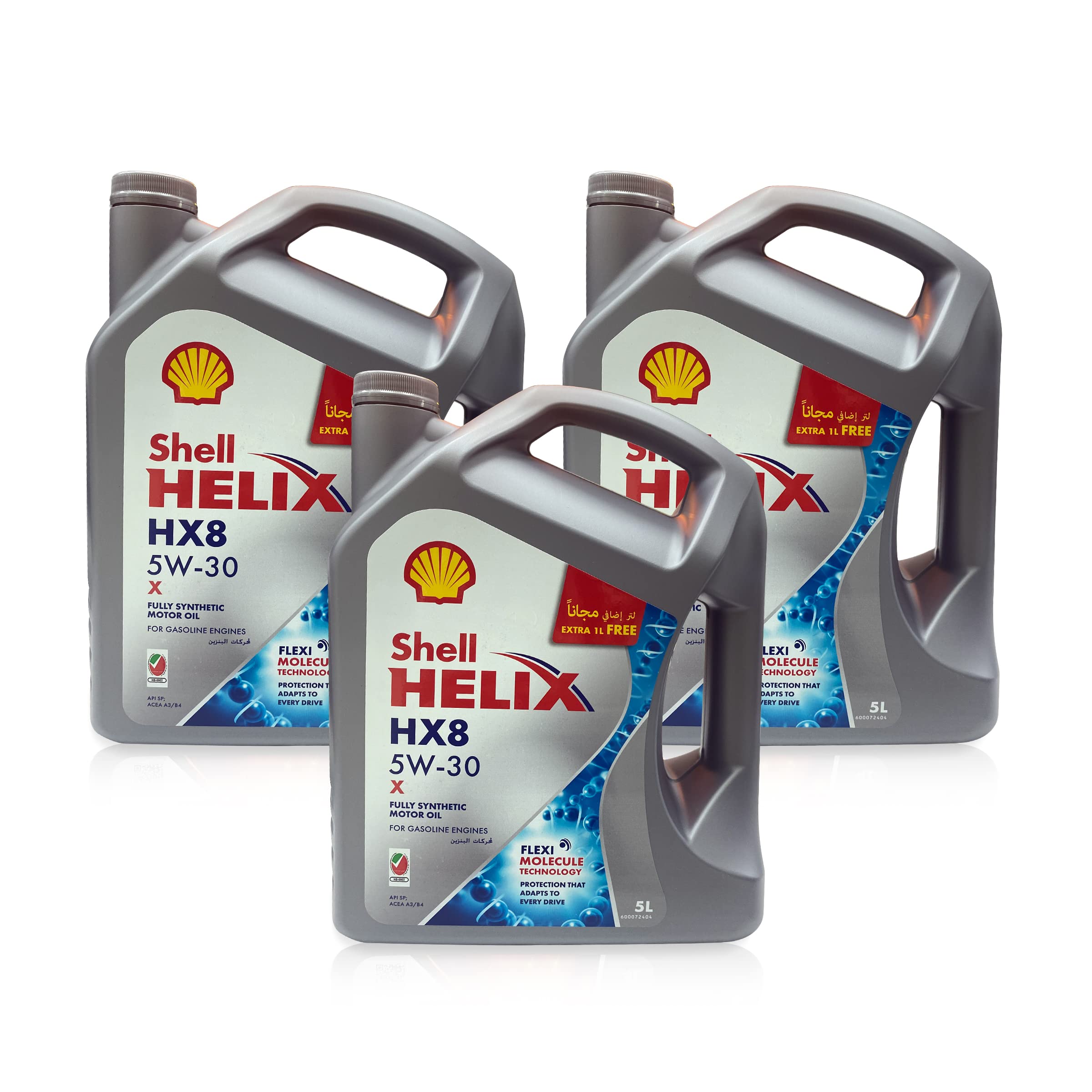 شل هلیکس HX8 5W-30 5 لیتر X 3 بسته