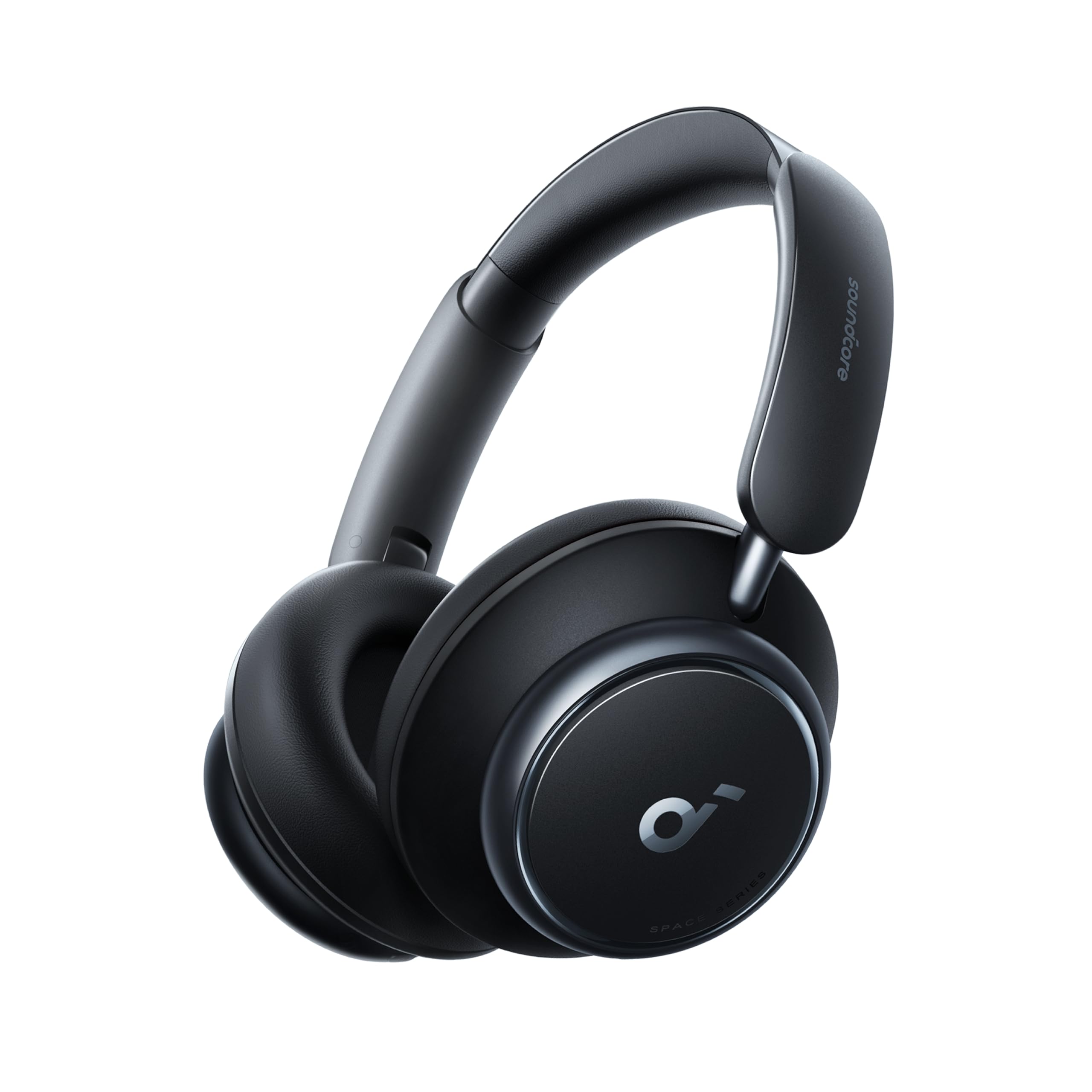 هدفون فعال‌سازی‌نویز پویا Space Q45 از Anker Soundcore، کاهش نویز تا ۹۸٪، بازی تا ۵۰ ساعت، کنترل از طریق اپلیکیشن، صدای بی‌سیم LDAC با کیفیت بالا، قابلیت پوشش مناسب، تماس‌های واضح، بلوتوث ۵.۳ مشکی