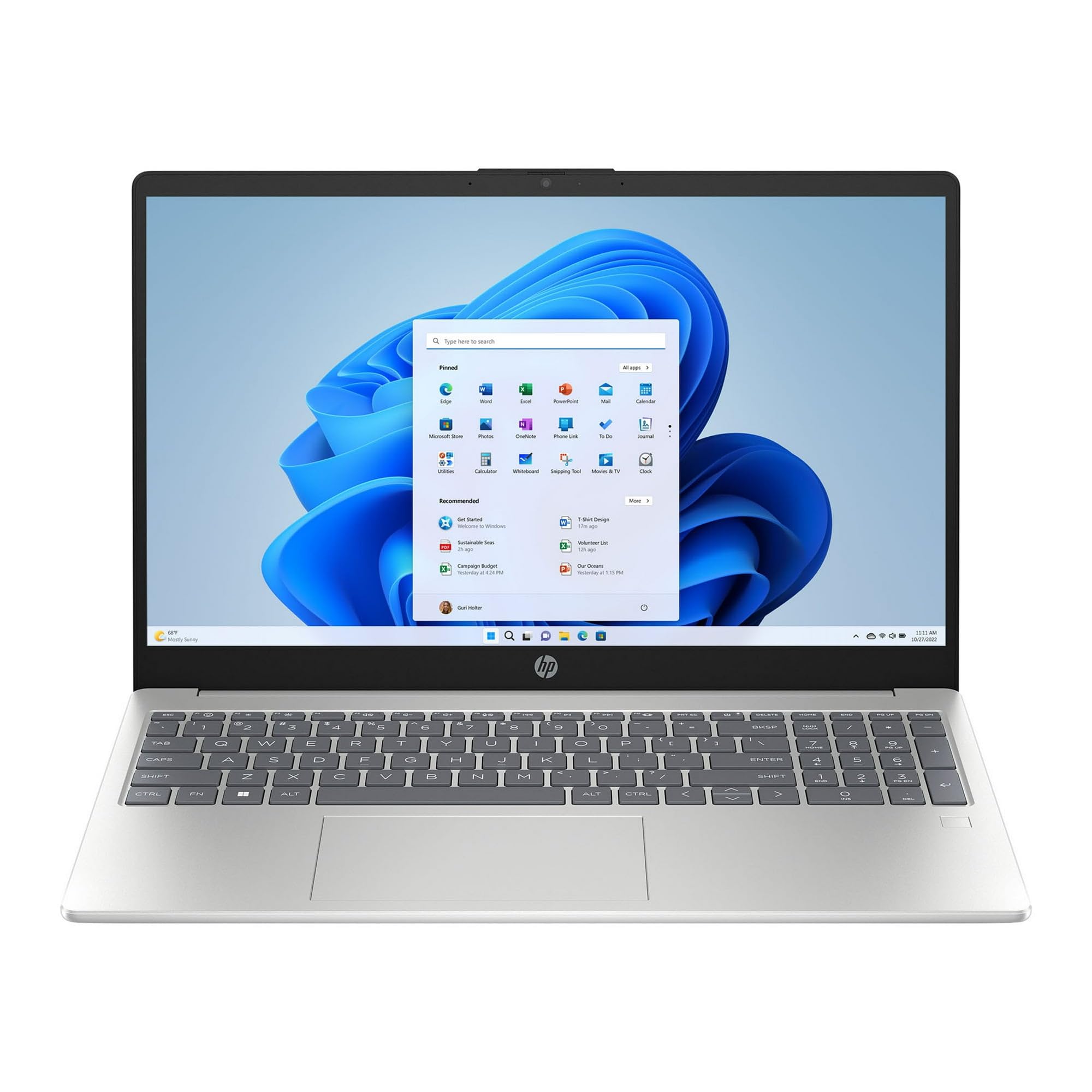 HP EliteBook 840 G8 دفترچه یادداشتی PC، 14" FHD، نسل 11 اینتل® کور™ i7، 16GB RAM، 512GB SSD، گرافیک Intel® Iris® Xᵉ، ویندوز 11، سیلور En -Ar KB - [5P695EA]