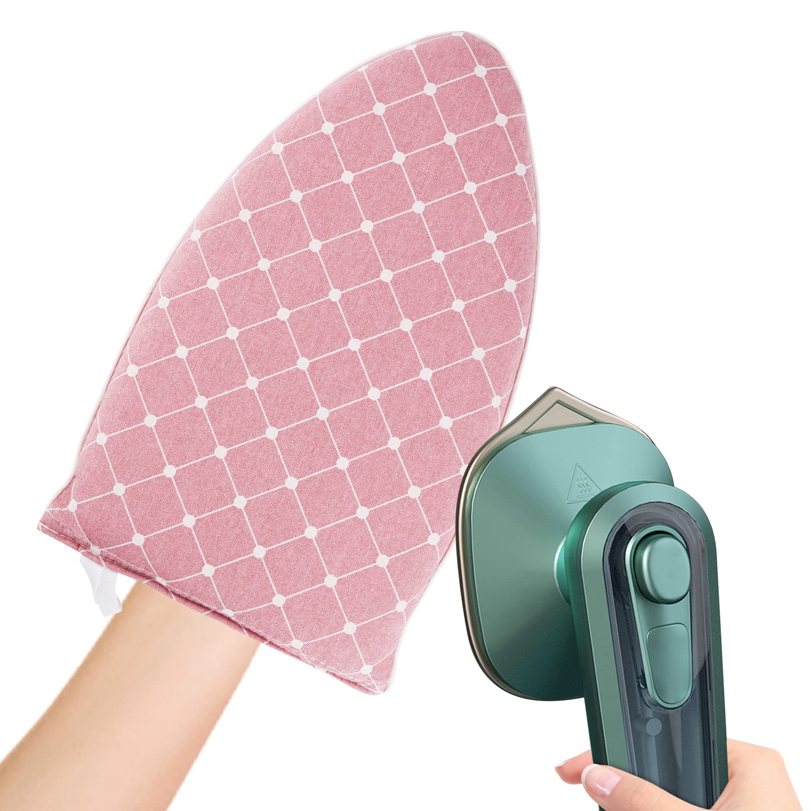 Hand resistant gloves for clothes steaming