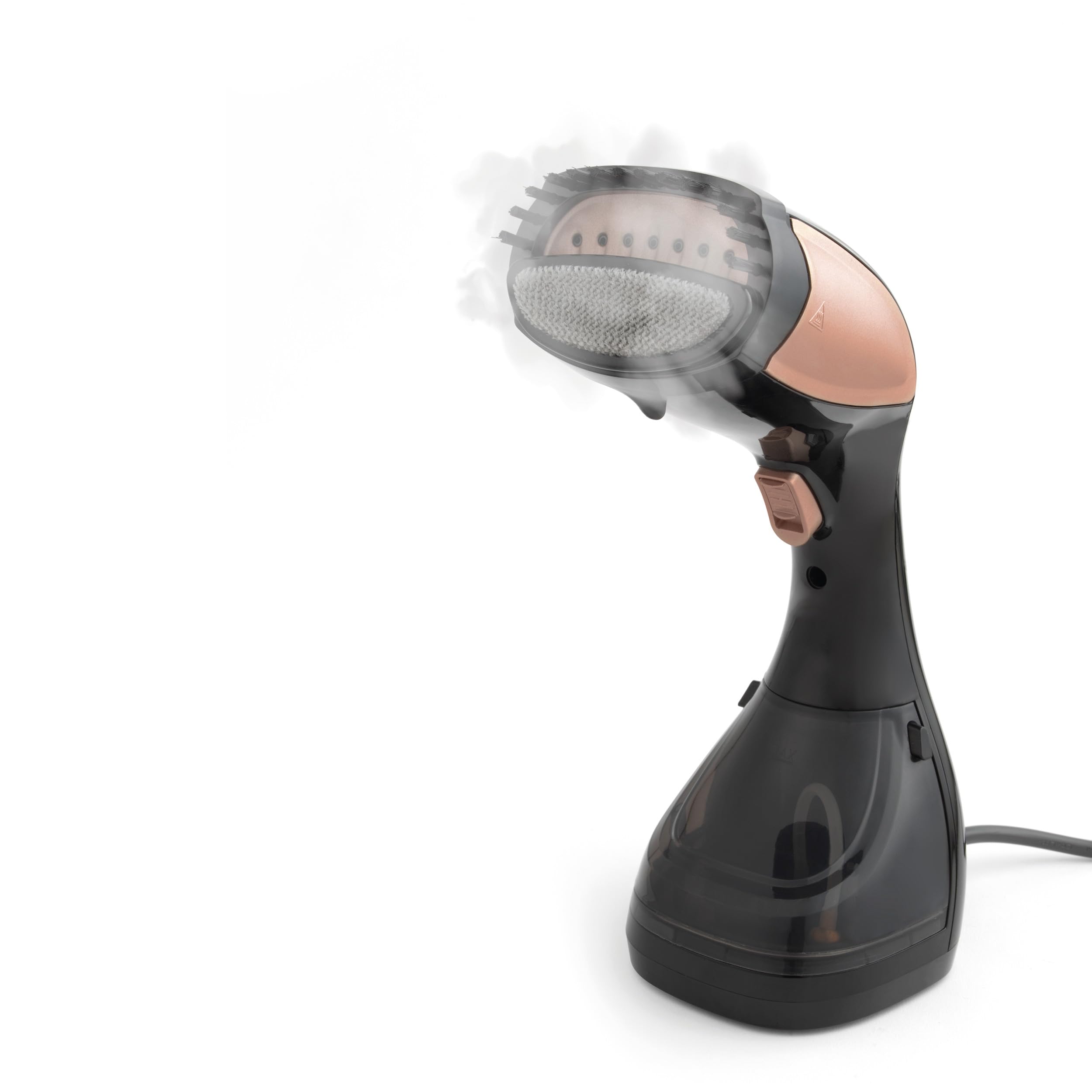 بخاری لباسشویی دستی Beldray BEL01552RG-150 - بخاری عمودی قابل حمل، حذف چین، مخزن آب جداشدنی 180 میلی لیتر، زمان گرم شدن 30 ثانیه، مسطح و مسمار 2 در 1، رز گلد