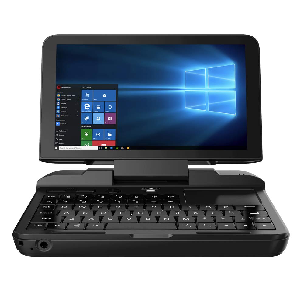 لپ تاپ کوچک مینی میکرو PC 6 اینچی با پردازنده Intel N4120، ویندوز 10 پرو، حافظه‌ی RAM 8 گیگابایت و فضای ذخیره‌سازی 256 گیگابایت، نوت‌بوک کامپیوتر 2.4G / 5G WiFi BT4.2 و LAN 1000M