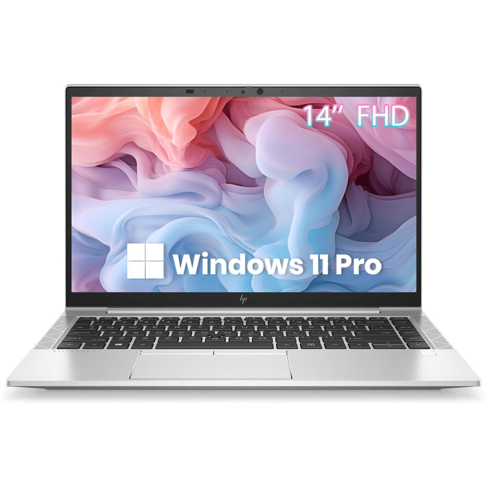 لپ تاپ HP EliteBook 840 G8 (بازسازی شده)، 14 اینچ، Intel Core i5-1145G7، 16GB RAM، 256GB SSD