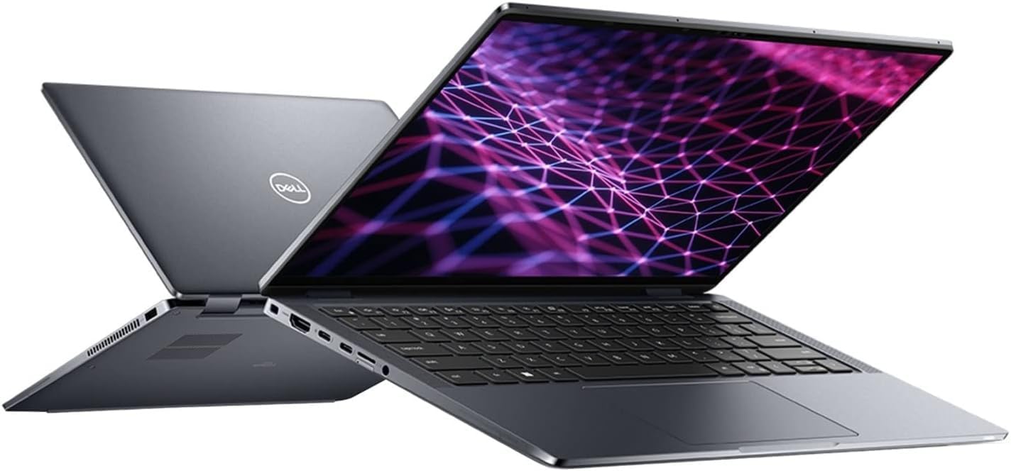 لپ تاپ دل لتیتود 9430 9000 14 اینچ - Full HD Plus - 1920 x 1200 - Intel Core i7 نسل دوازدهم i7-1265U ده‌هسته‌ای - پلتفرم اینتل Evo - 16 گیگابایت رم کل - 16 گیگابایت حافظه داخلی - 512 گیگابایت