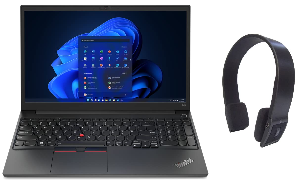 لنوو ۲۰۲۲ جدیدترین لپتاپ تجاری ThinkPad E15 Gen 4 با صفحه نمایش ۱۵.۶ اینچی FHD و ۳۰۰ نیت تجهیز شده است. این لپتاپ دارای پردازنده ۱۲ام Core i5-۱۲۳۵ یو، ۱۶ گیگابایت رم، ۵۱۲ گیگابایت حافظه داخلی، گرافیک Intel Iris Xe و اسکن اثر انگشت بوده و با ویندوز ۱۱ Pro و رنگ مشکی عرضه می‌شود، همراه با هدست بلوتوث بی‌سیم رایگان.