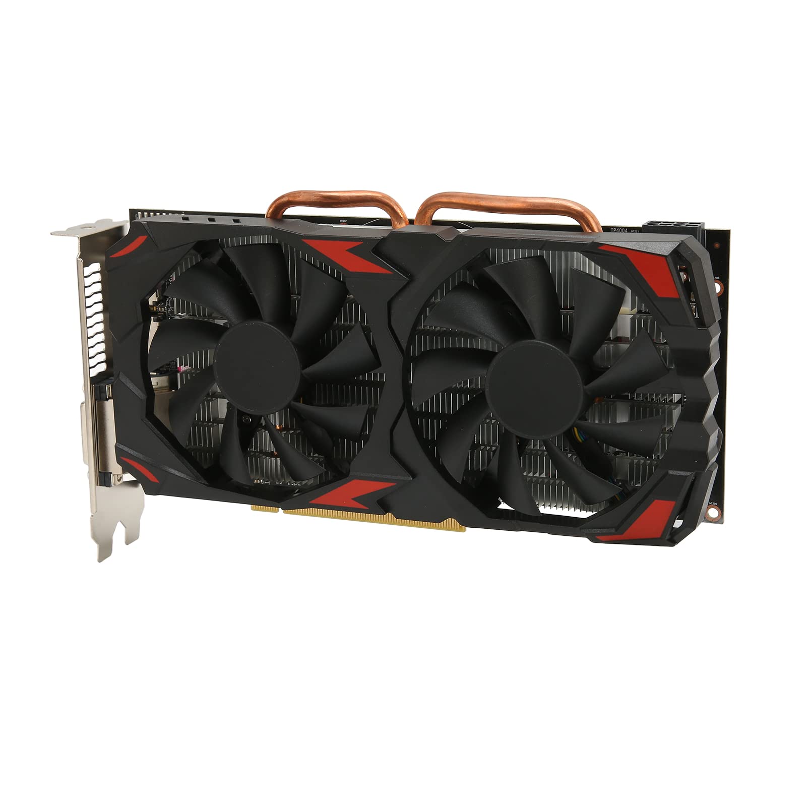 Goshyda 580 کارت گرافیک حرفه‌ای بازی، ۸ گیگابایت GDDR5 ۲۵۶ بیت، PCI Express 3.0x16، کارت گرافیک PC با دو فن خنک‌کننده، HDMI، DP، DisplayPort، DVI