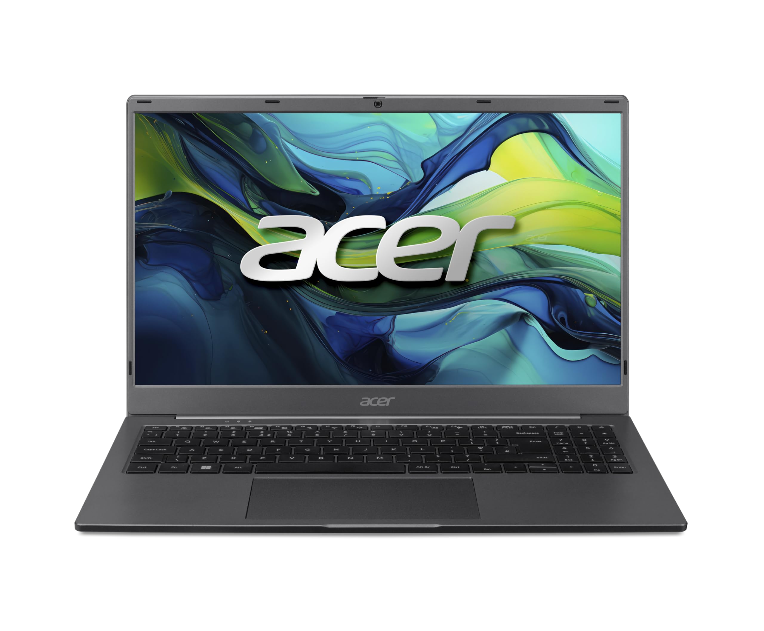 لپ تاپ Acer Aspire Lite AL15 با پردازنده Intel Celeron N4500 دوهسته‌ای با سرعت تا 2.8 گیگاهرتز، 4GB RAM LPDDR4X، حافظه داخلی 128GB eMMC، گرافیک Intel UHD، نمایشگر 15.6 اینچی FHD IPS SlimBezel، ویندوز 11S، رنگ آهنی + MS365 1 ساله از پیش نصب شده است