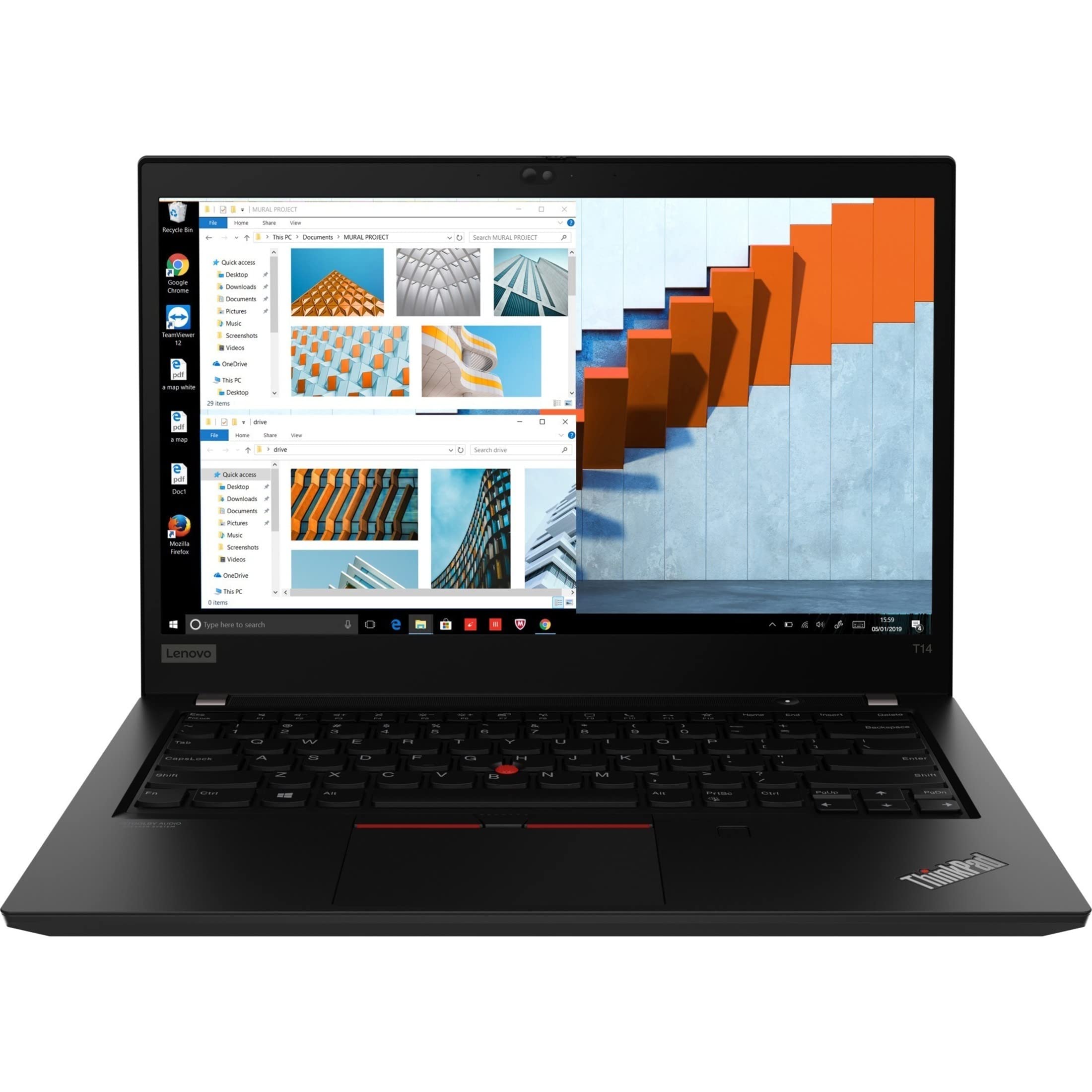 لنوو ThinkPad T14 Gen 2 20W0001NUS نوت‌بوک 14 اینچ - Full HD - 1920 x 1080 - اینتل کور i7 نسل 11 ای7-1165G7 چهار هسته‌ای (4 هسته) 2.80 گیگاهرتز - 16 گیگابایت رم - 512 گیگابایت اس‌اس‌دی - مشکی (تجدید نظر شده)