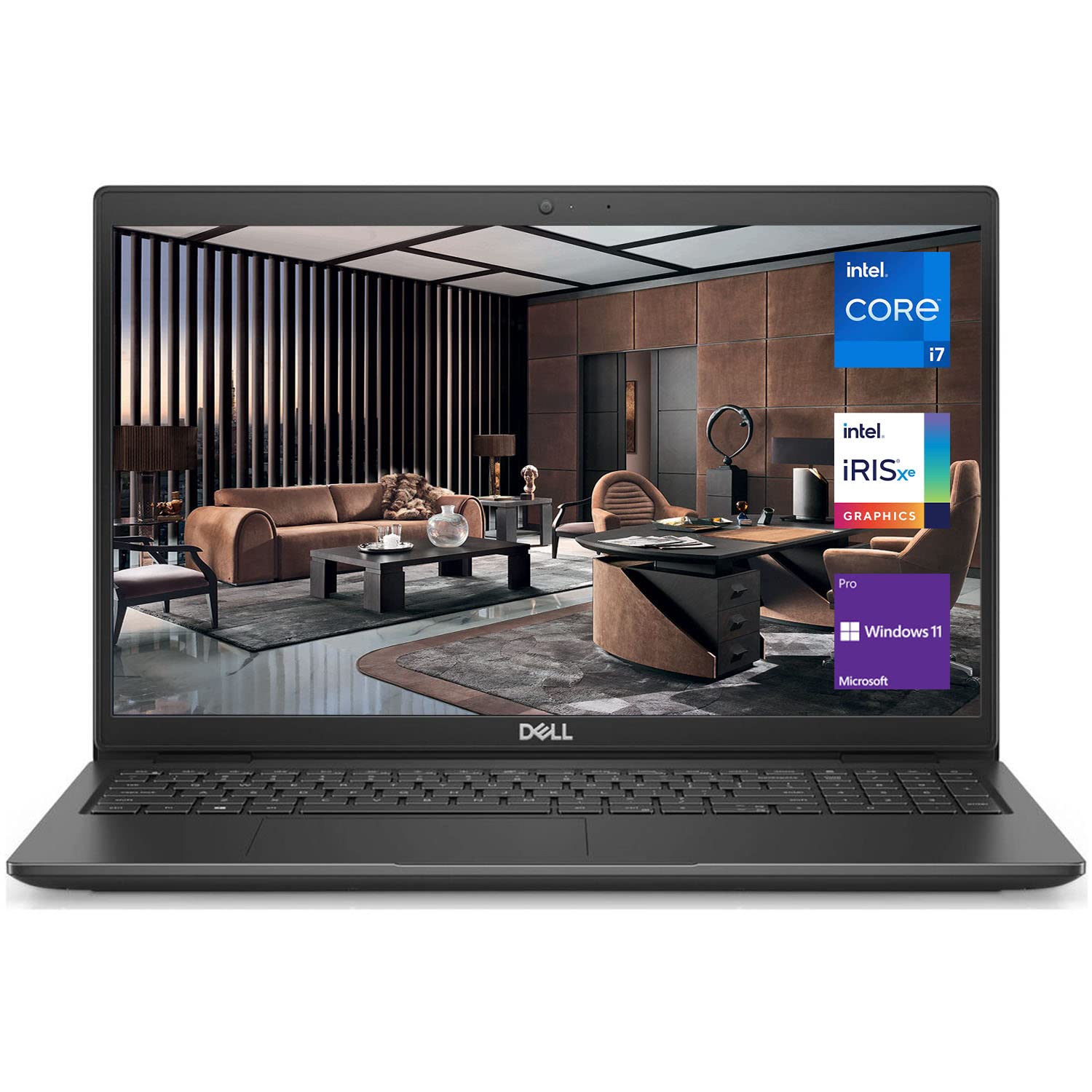 لپ تاپ تجاری Dell Latitude 3550 جدیدترین با صفحه نمایش 15.6 اینچی FHD ، Intel Core i7-1355U، رم 16 گیگابایت DDR4، حافظه داخلی 512 گیگابایت PCIe SSD، وبکم، پورت HDMI، وای فای 6، ویندوز 11 پرو، رنگ مشکی (نسخه ارتقا یافته)