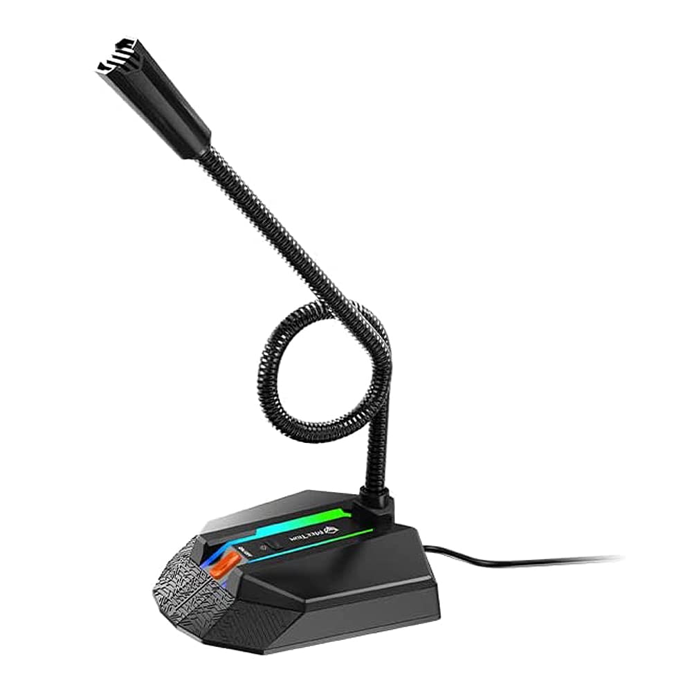 میکروفن مباحثه USB دسکتاپ RGB مدل MC14