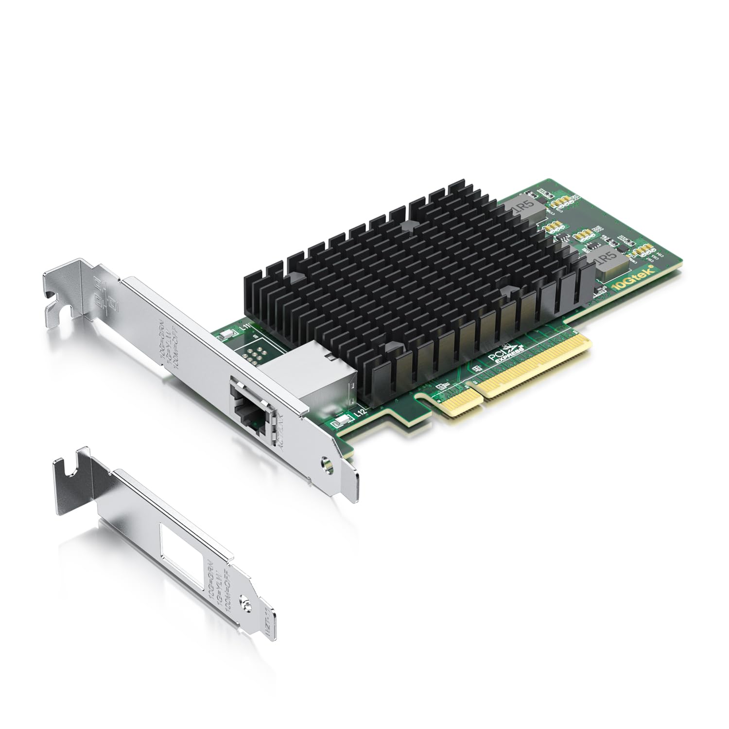 سایت H!Fiber.com کارت شبکه اترنت 10G ، NIC RJ45 ، 10GbE CNA ، قابلیت سازگار با X540-T1 ، با کنترل کننده Intel X540-BT1 ، پشتیبانی از ویندوز سرور / لینوکس / VMware ( از MAC پشتیبانی نمی‌کند )