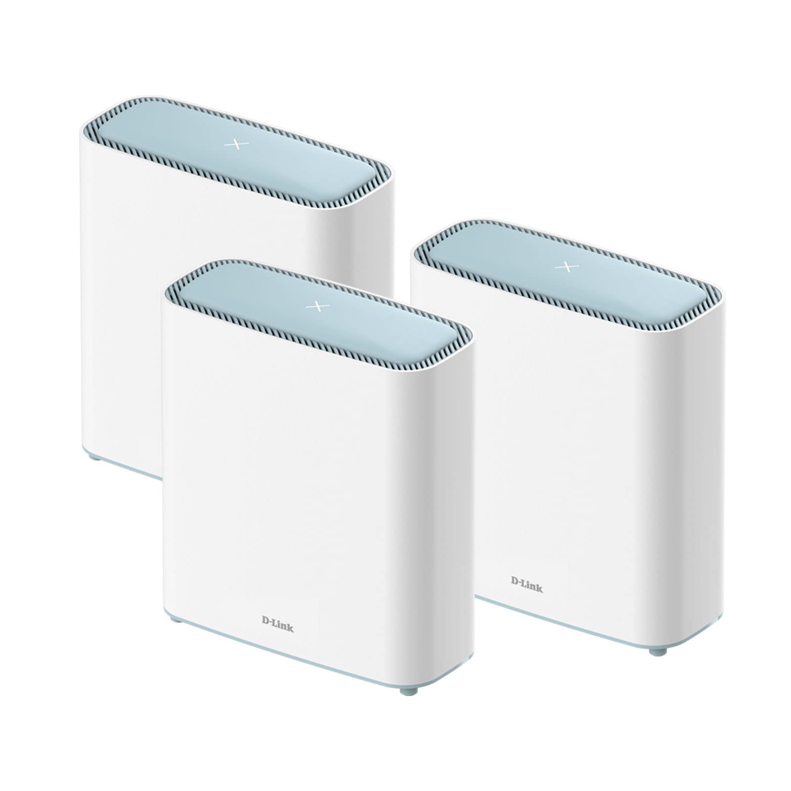 سیستم مسیحای WiFi 6 D-Link Eagle Pro AI Mesh Router (بسته 3 تایی) - بسته چندگانه برای شبکه اینترنت بی‌سیم هوشمند، سازگار با الکسا و گوگل، AX3200 (M32/3)