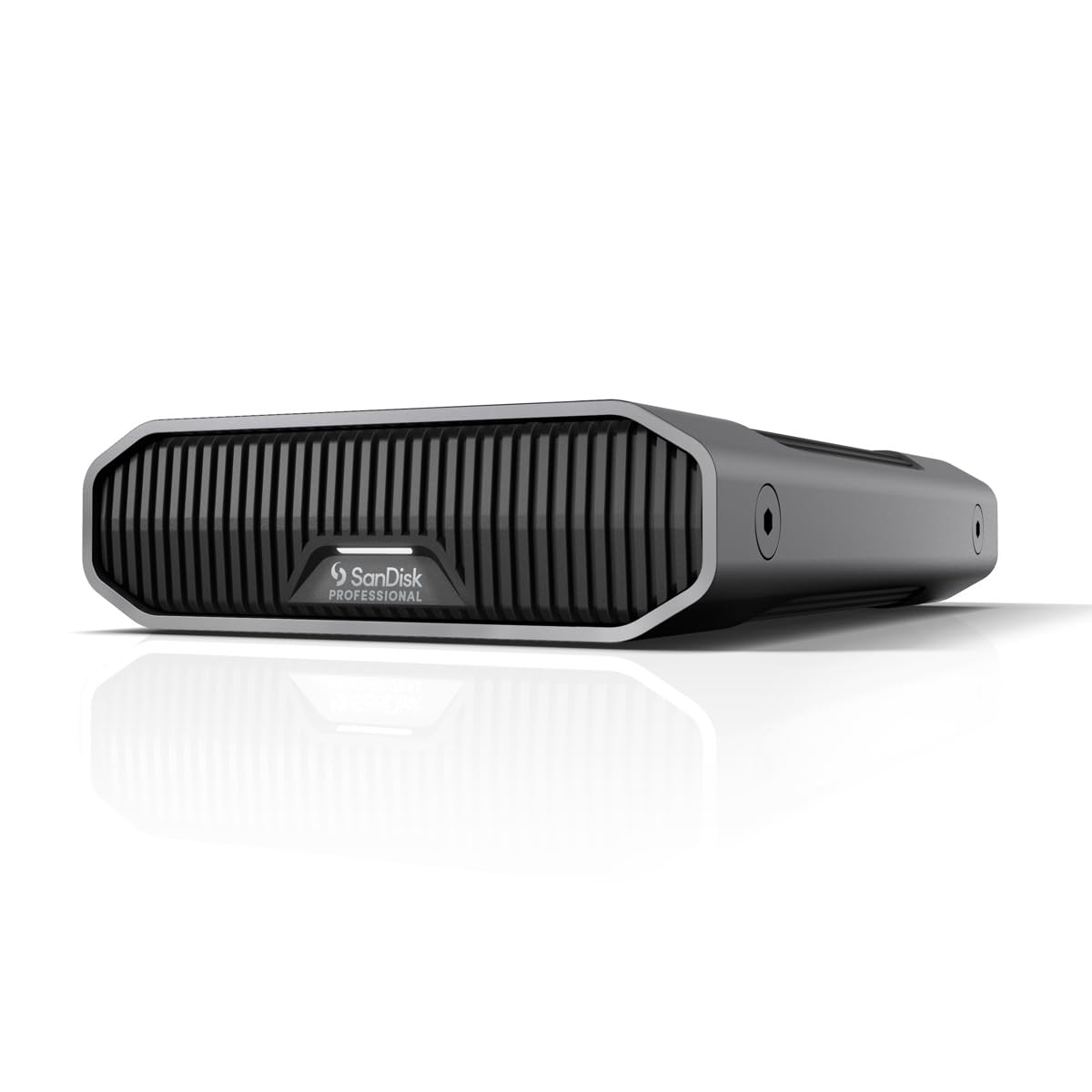 دیسک سندیسک حرفه ای 12 ترابایت G-Drive برای استفاده در خارج از دستگاه کامپیوتر - هارد دیسک دسکتاپ کلاس اینترپرایز با سرعت 7200 دور در دقیقه داخل آن Ultrastar، پورت USB-C (10Gbps)، پورت USB 3.2 نسل 2، سازگار با سیستم عامل مک - 12 ترابایت نسل جدید SDPHF1A-012T-NBAAD