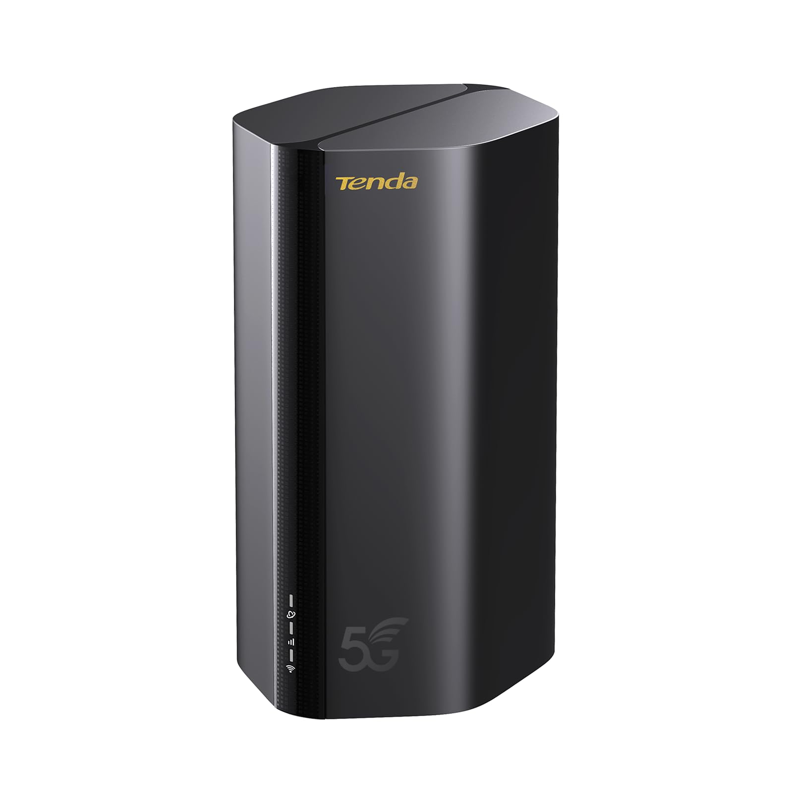 رادیو روتر Tenda 5G NR LTE - روتر AX1800 WiFi 6 با پورت LAN/WAN گیگابیت، اتصال 4G/5G یا باسیم، روتر همراه قابل حمل، کارت SIM نانو، پلاگ اند پلی، 5G03 5G AX1800 وایفای 6 پلاگ اند پلی