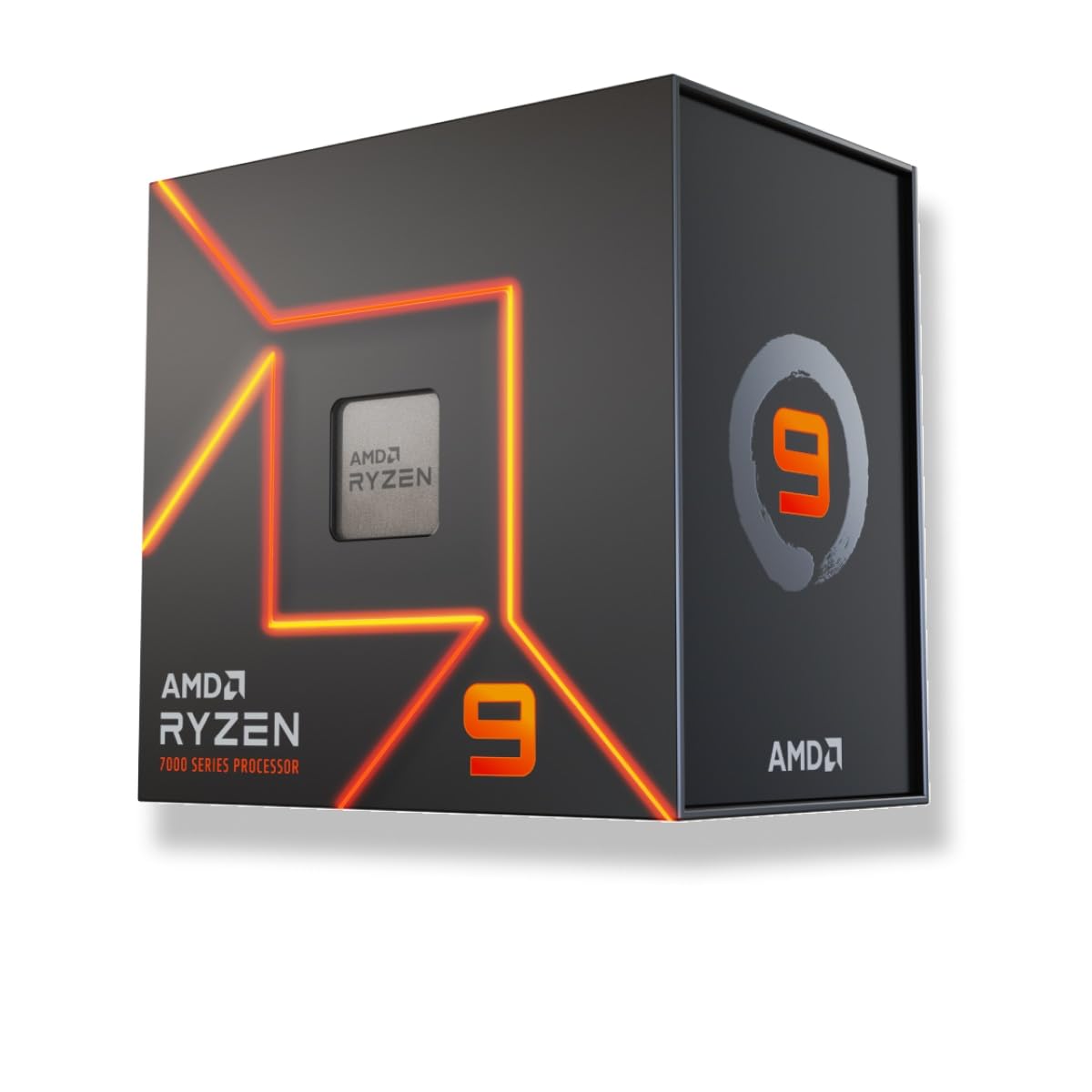 پردازنده دسکتاپ AMD Ryzen 9 7950X: 4.5 گیگاهرتز AM5 170 وات، دارای 16 هسته و 32 رشته، ساعت Boost بیشینه 5.7 گیگاهرتز، حافظه نهان L3 64 مگابایت، گرافیک AMD Radeon، DDR5-6400 / حداکثر 128 گیگابایت، Zen 4 Arc - CPU