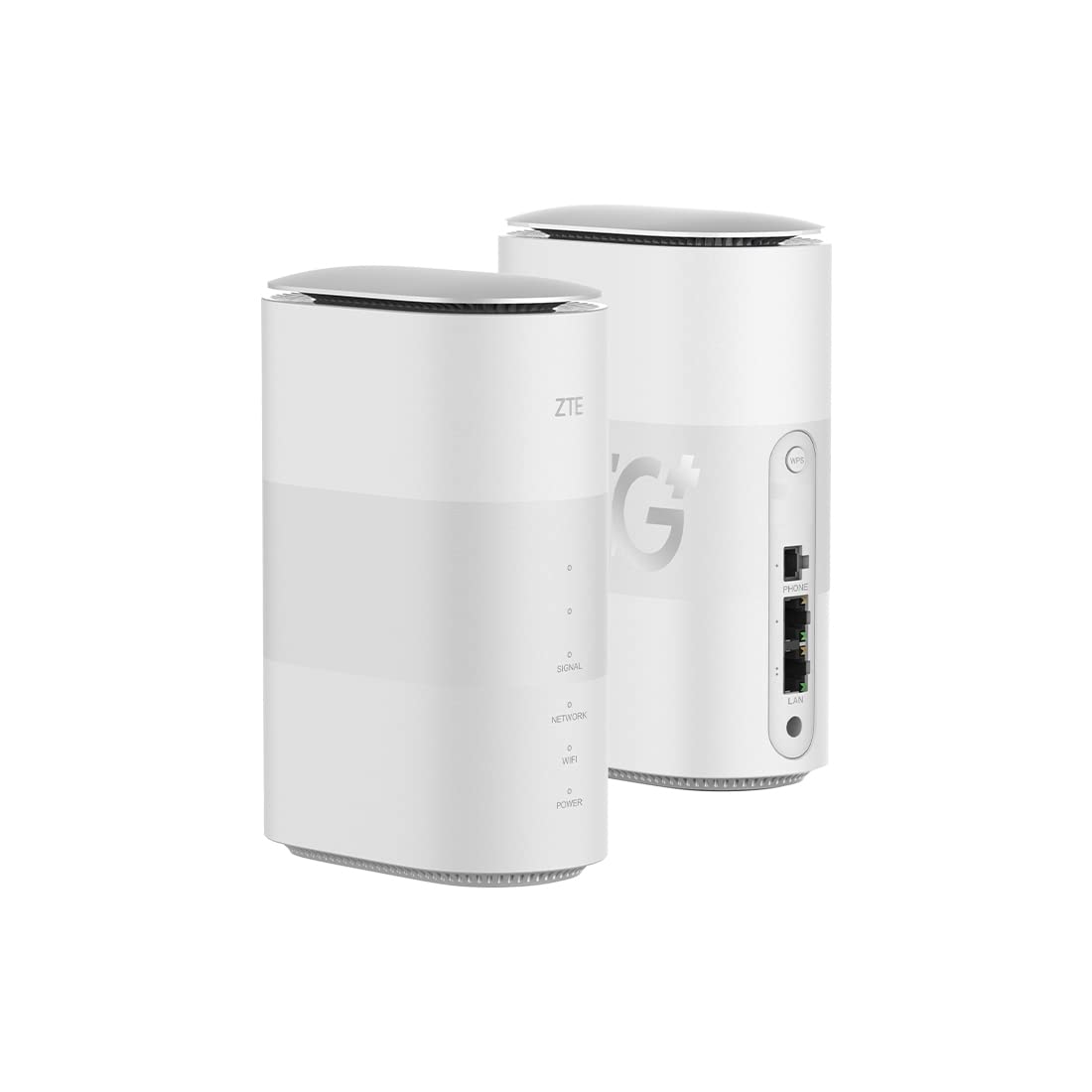 مودم خانگی وای فای 5G ZTE MC888، باز شده، سرعت بالای وای فای 6، تا 3.8 گیگابیت بر ثانیه، طراحی با کیفیت با مصرف انرژی کم، پلاگ برق انگلیس + گارانتی انگلیس (سفید) زد تی ای MC888