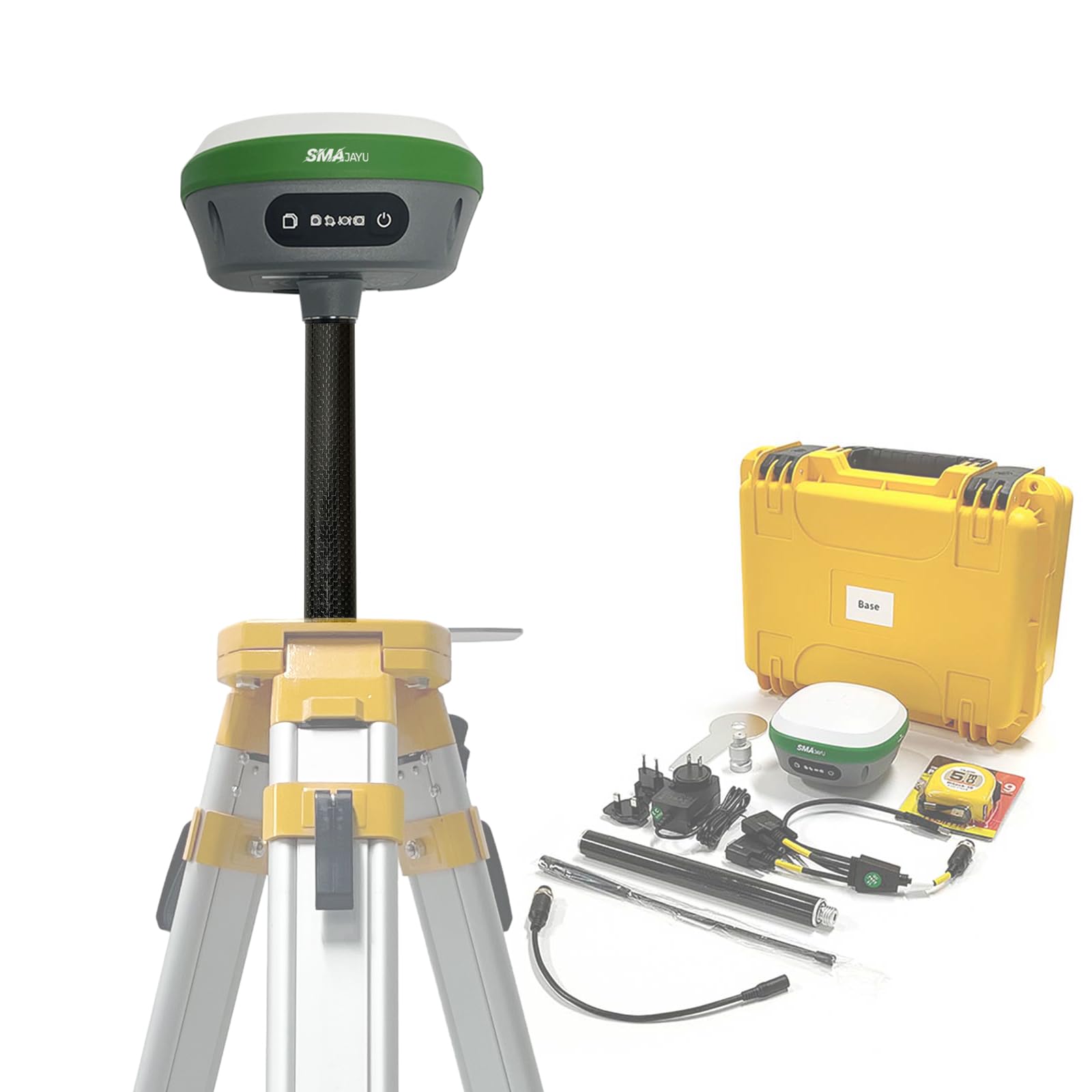 SMAJAYU R26 V1 GNSS GPS RTK پایگاه ایستگاه پایه GNSS گیرنده GNSS دقت بالا نظم ثابت مجمع نقاط; جمع آوری مختصات; مسح نقاط