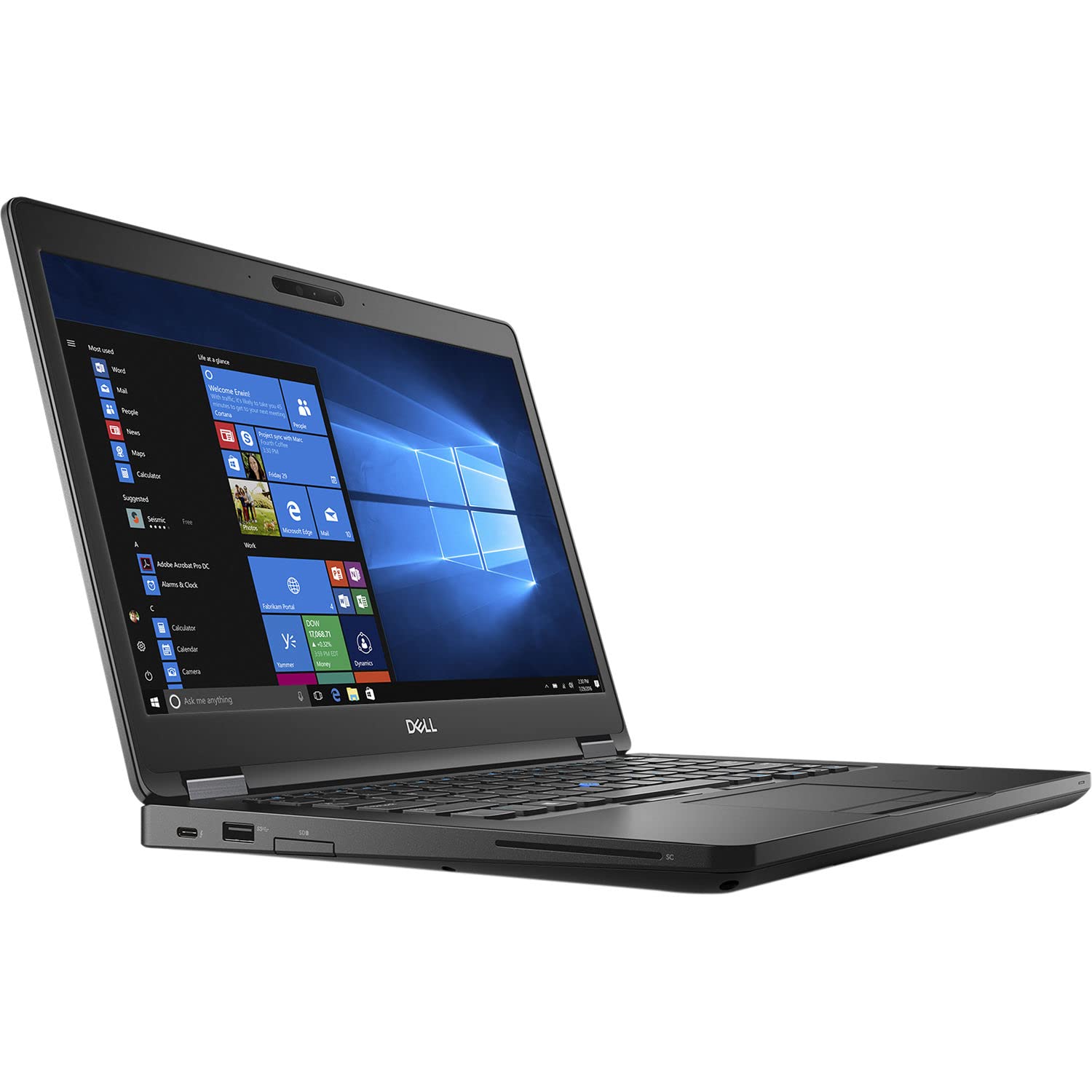 لپ تاپ اولترابوک Dell Latitude 5490 Renewed. | پردازنده intel Core i7-8650U | رم 16 گیگابایت | حافظه داخلی 256 گیگابایت SSD | صفحه نمایش 14.1 اینچ غیر لمسی | ویندوز 10 پرو. | تجدید نظارت شده