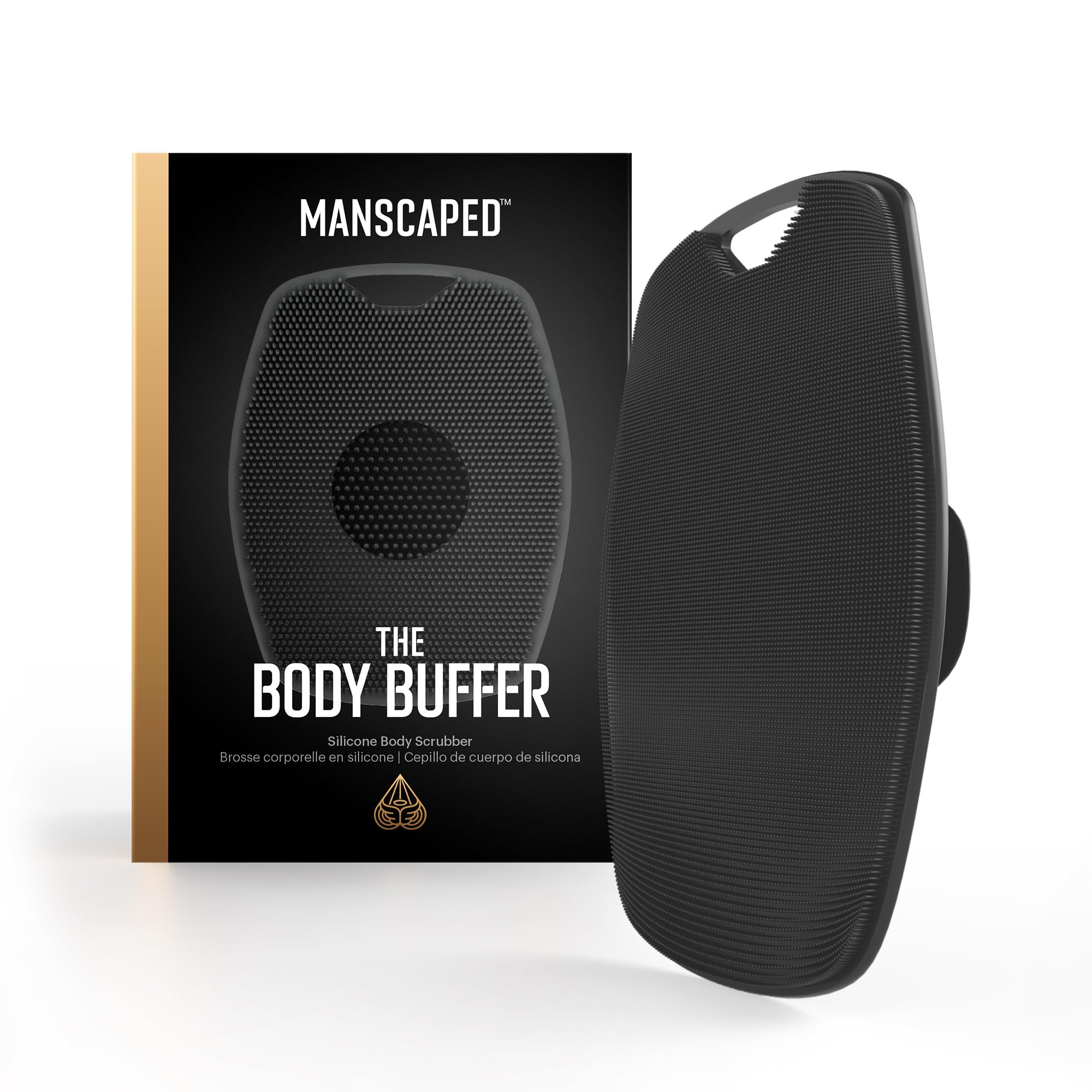 تمیزکار تن زن MANSCAPED ® با طراوت دهنده و مقوی پوست ، ضدعفونت و لایه‌بردار همراه با شانه‌های افزایشی که بویه را افزایش می‌دهند و دسته‌ی ضد‌لغزش با طراحی ارگونومیک به همراه دوام بالا و آسان‌پاک‌شو(1 عدد)