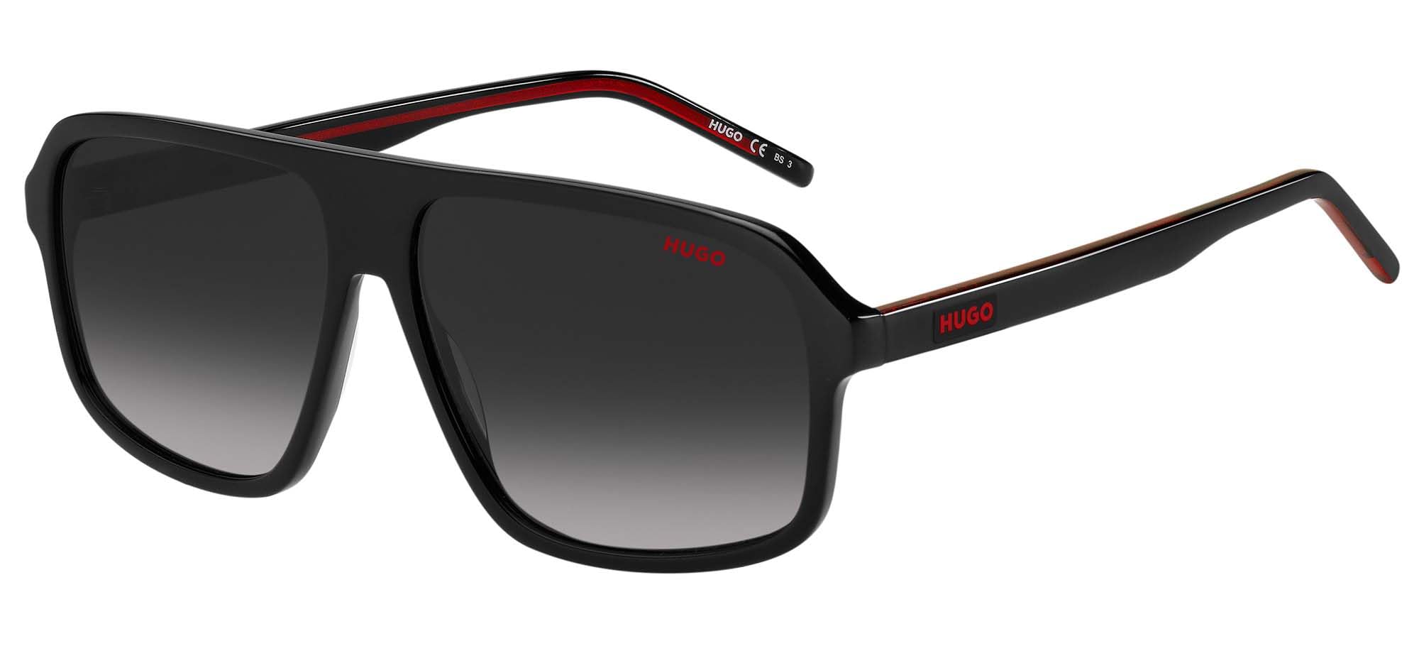 کلاه خورشیدی هوگو بوس Unisex Hg 1195/S ۶۰ ۸۰۷/۹۰ سیاه