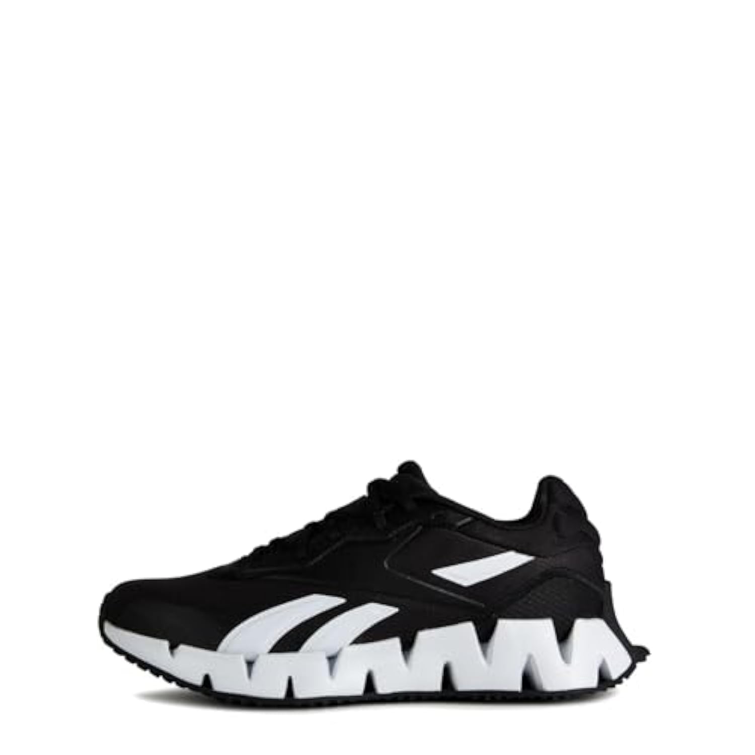کفش های بزرگسالان یونیسکس Reebok ZIG DYNAMICA 4، رنگ مشکی هسته ای / سفید فوتر / مشکی هسته ای، اندازه 43 اروپا