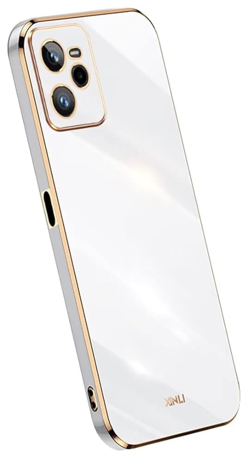 کیف سیلیکونی Topme برای Realme C35 / Realme Narzo 50A Prime (اینچ 6.6)، سفید Realme C35 سفید
