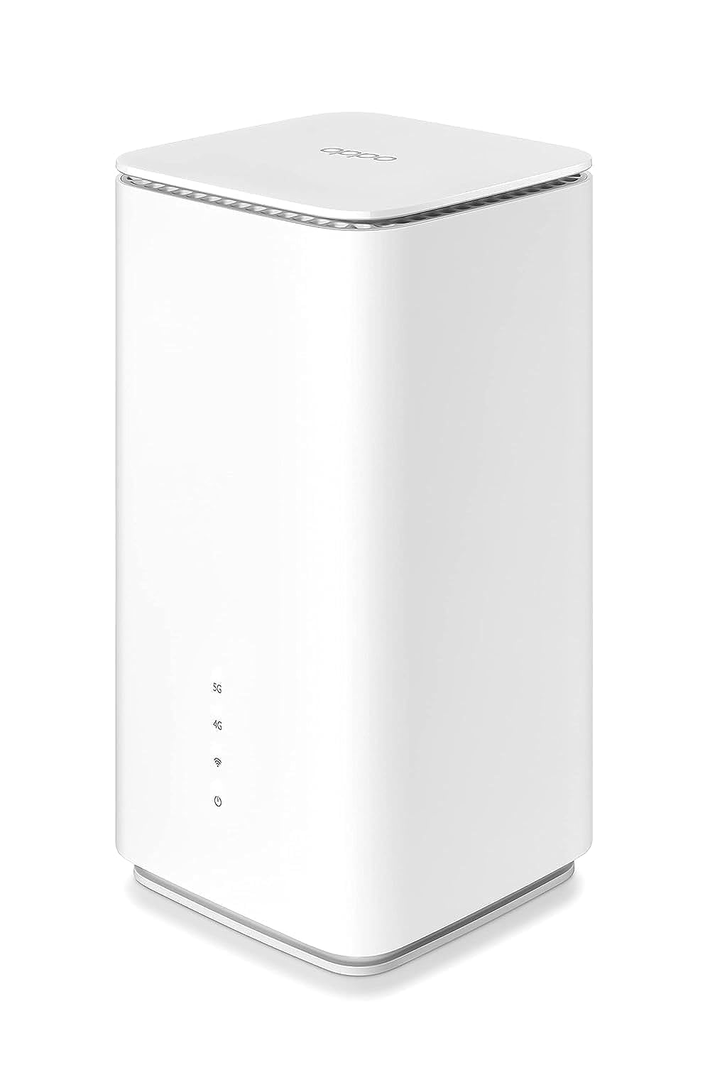 رابط کننده وای فای OPPO 5G CPE T1a با شیار سیم، شبکه بی‌سیم Cat20 LTE، هات‌اسپات وای فای AX1800 Wi-Fi 6، تا 4.07 گیگابیت بر ثانیه، MIMO 4X4، قابل اتصال به ۳۲ دستگاه، قفل‌نشده - سفید