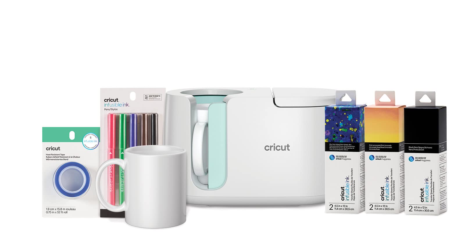 پکیج شروع کننده Cricut Mug Press چندمنظوره