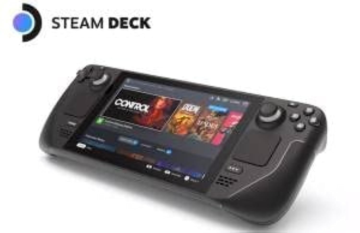 دستگاه بازی‌های تلفیقی VALVE Steam Deck با حافظه ۲۵۶ گیگابایتی eMMC و رم ۱۶ گیگابایتی، با صفحه نمایش ۷ اینچی، SteamOS 3.0 و کنسول بازی‌های دستی ۲۵۶ گیگابایتی است.
