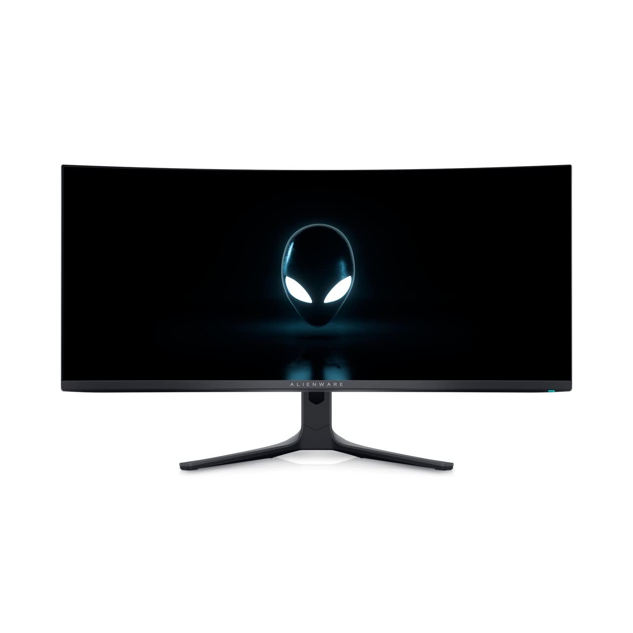 مانیتور بازی Alienware AW3423DWF 34 اینچ وضوح تصویر وایدچ دبلیو‌کیچ‌اچ‌دی (3440x1440) با نسبت تصویر 21:9 و منحنی 1800R، با فرکانس تازیه‌گان 165Hz، فناوری QD OLED، زمان پاسخ 0.1 میلی‌ثانیه، پشتیبانی از AMD FreeSync Premium Pro، پوشش رنگی 99.3% DCI-P3، فناوری HDR400، دو پورت DisplayPort، یک پورت HDMI، پنج پورت USB، گارانتی سه ساله