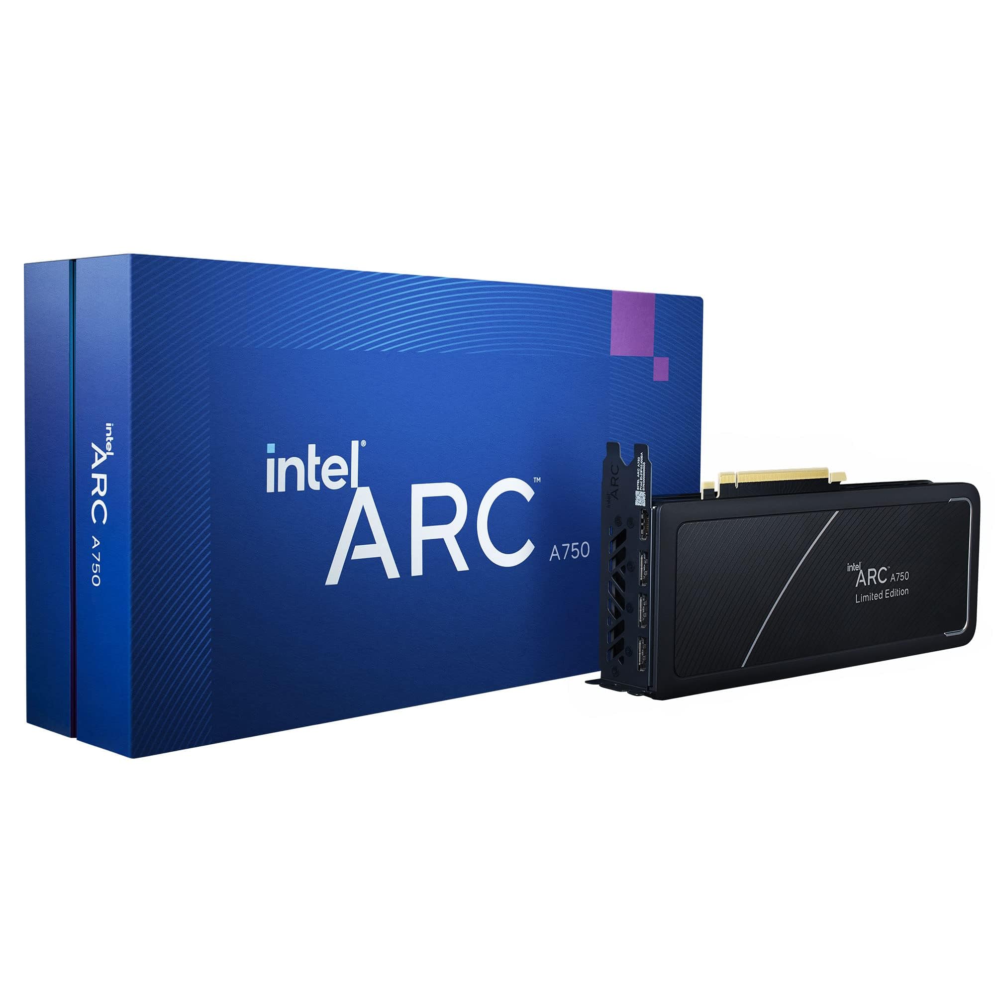 کارت گرافیک Intel Arc A750 Limited Edition با ظرفیت 8 گیگابایت و اتصال PCI Express 4.0