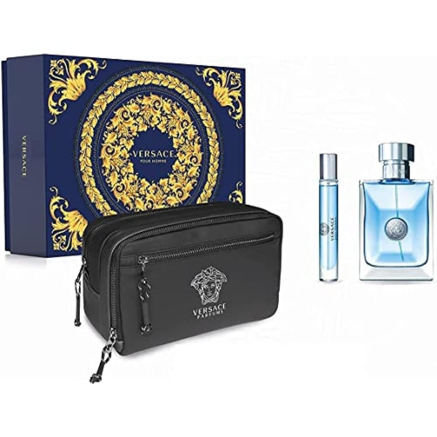ورساچه POUR HOMME EDT 100 میلی لیتر  مجموعه هدیه Pour Homme اسپری EDT 90 میلی لیتر مجموعه هدیه