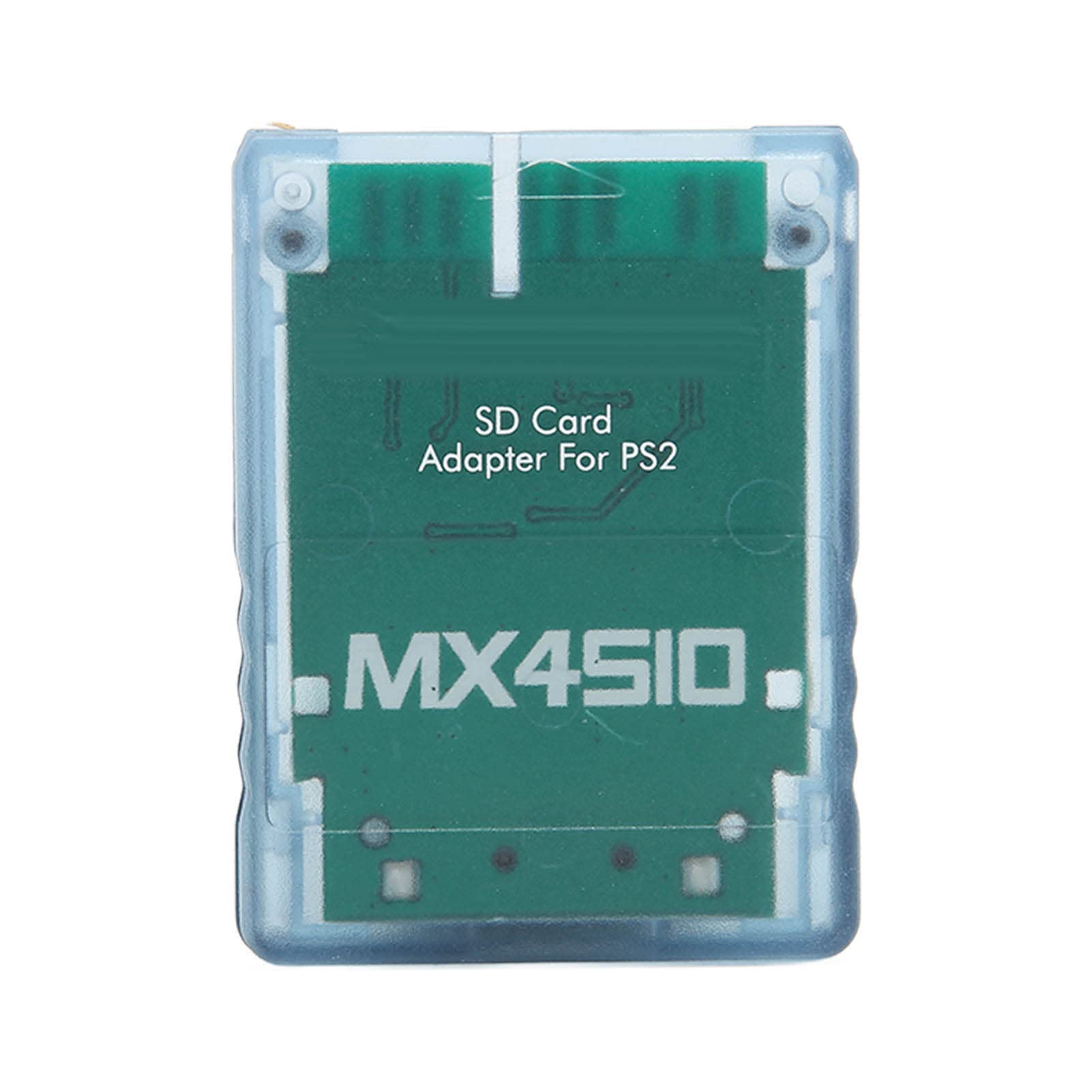 تبدیل‌کننده کارت حافظه MX4SIO SIO2SD، جایگزین پایدار دست‌ساز MX4SIO TF برای (آبی)