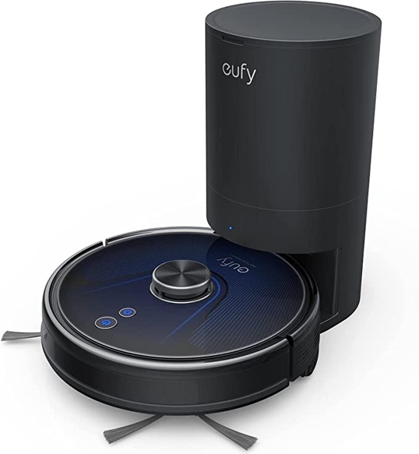 مکنولوژیک لیزری ایوفی RoboVac LR30 Hybrid+، جاروبرقی رباتی پیشرفته با کنترل از طریق اپلیکیشن، مدل T2182K11، رنگ مشکی