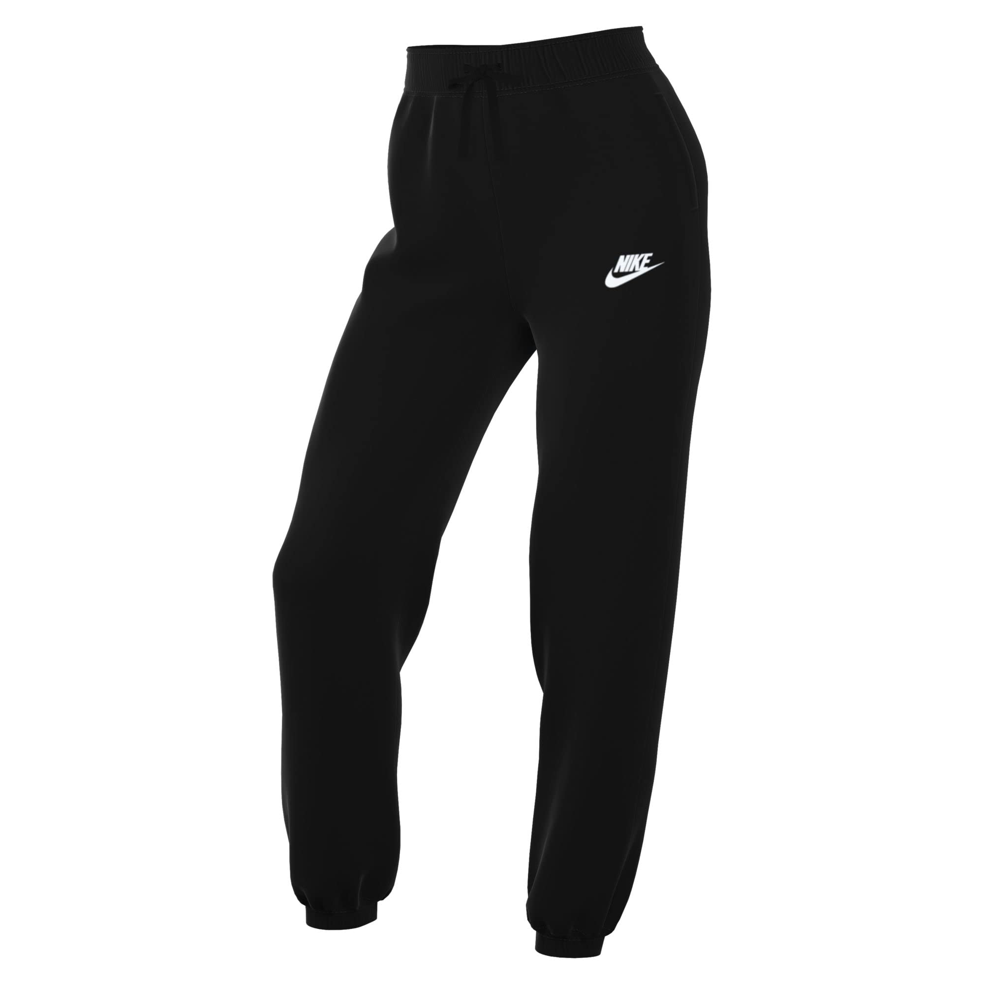 پاورپوب زنانه NIKE W Nsw Club Flc Mr Os Pant Pants S سیاه/سفید