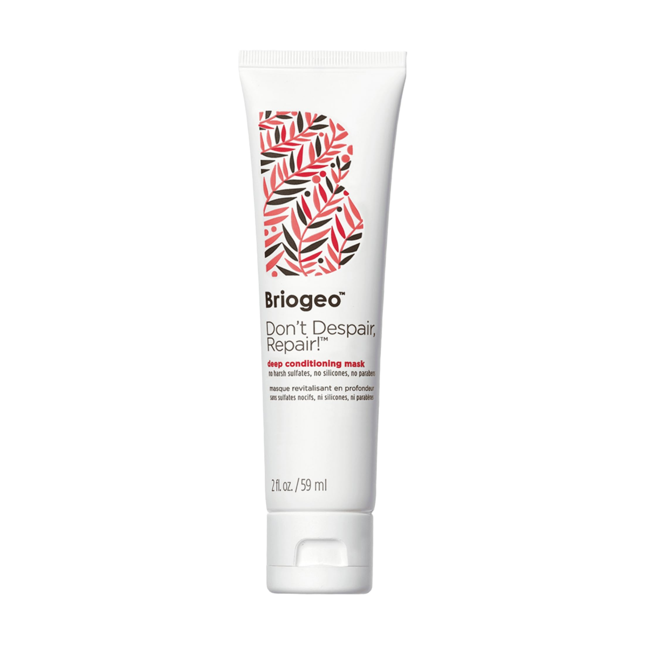 ماسک موهای عمیق ترمیم‌کننده برای موهای خشک و آسیب‌دیده بریوگیو حجم ۲ اونس (بسته‌ای یک عدد)
