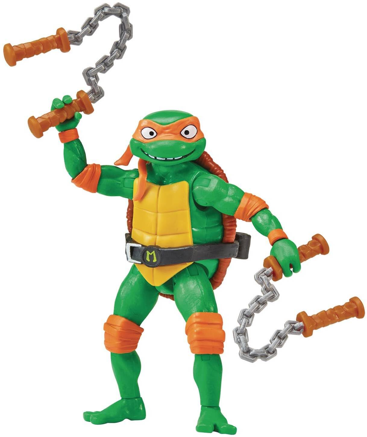 انتقال., دوستان بازی‌تان Teenage Mutant Ninja Turtles: Mutant Mayhem ۴.۲۵ اینچ عمل‌گرای پایه مایکل‌آنژلو توسط اسباب‌بازی‌های مدرن
