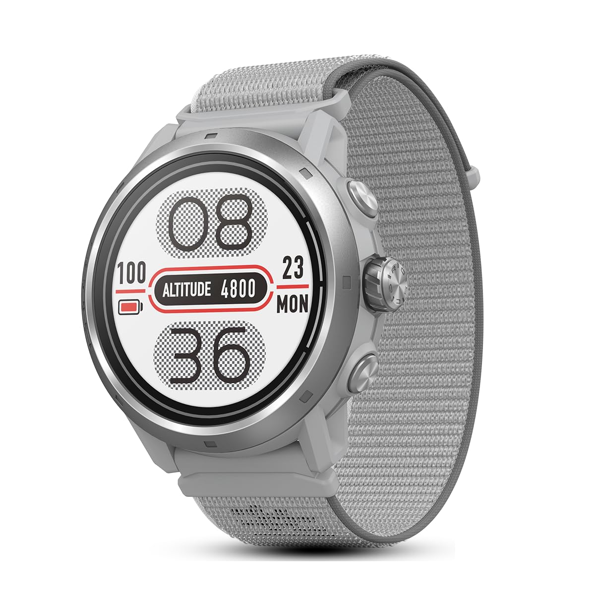 COROS APEX 2 Pro Outdoor GPS Watch, 1.3" Sapphire Titanium, 24-Day Battery Life, Dual-Freq GPS, On-Wrist Navigation, Offline Maps, Heart Rate Monitor, Track Sleep, Running, Biking, Climbing-Grey APEX 2 Pro Grey