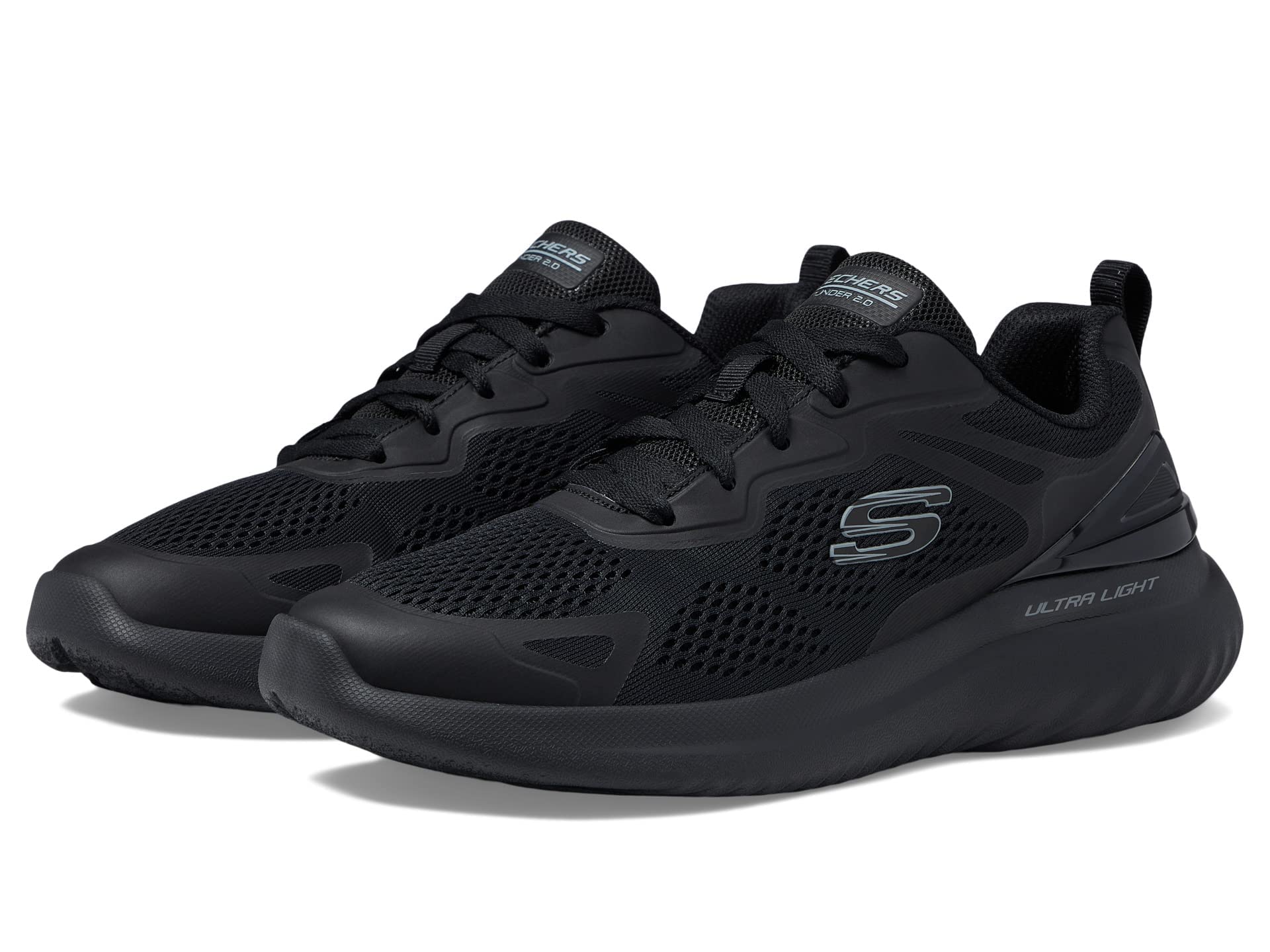 Skechers BOUNDER 2.0 - Andal، کتانی مردانه، سایز 41 (EU)، رنگ: مشکی/مشکی