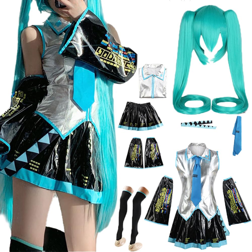 مدل لباس کوسپلی انیمه TFRVMA Uniform Dress Outfit با کیفیت عالی کامل Halloween Dress - رنگ مشکی
