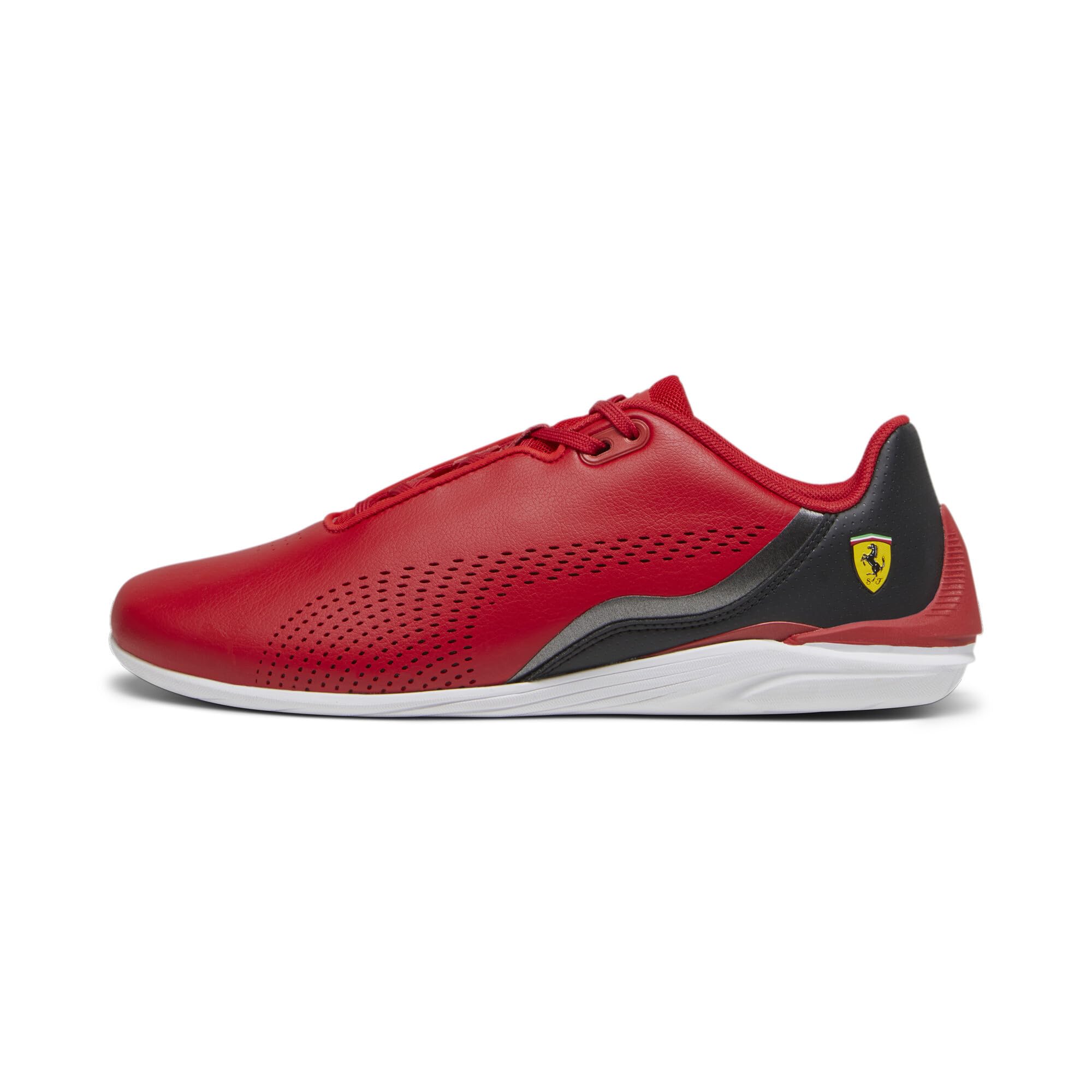 PUMA Ferrari Drift Cat Decima — کتانی یونی‌سکس، سایز 40.5/41 (EU)، عرض باریک، قرمز