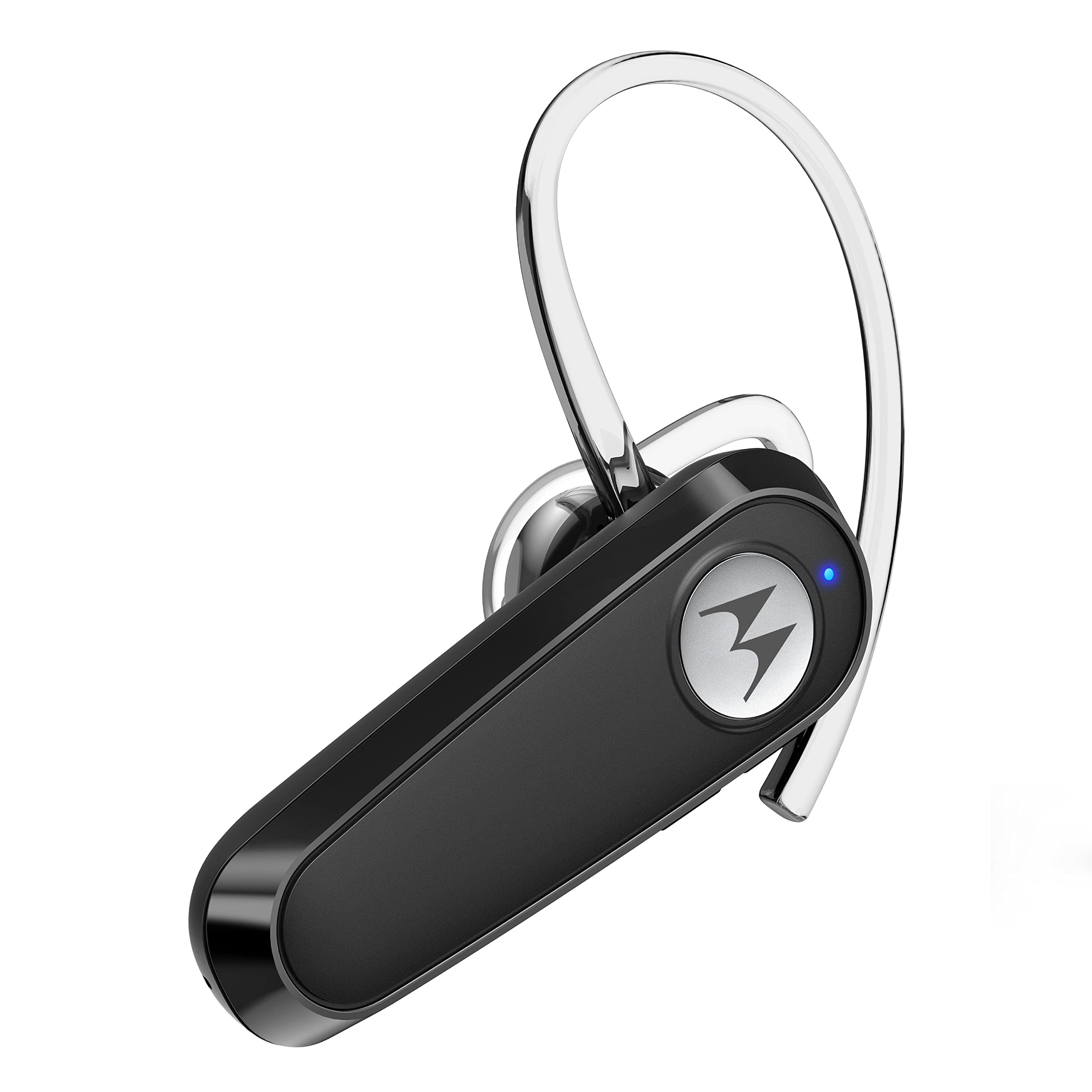 هدست بلوتوث تک گوشی Motorola Sound HK126 - هدفون بلوتوث بی‌سیم تک گوش با زمان مکالمه ۸ ساعته، پشتیبانی از دستیار صوتی، قابل اتصال به ۲ دستگاه