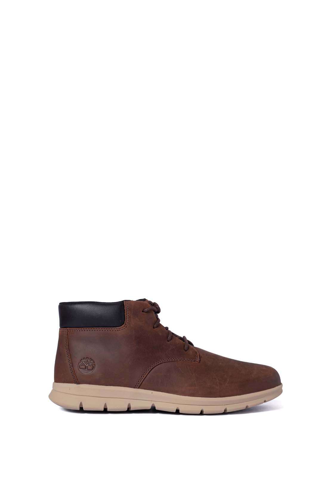 کفش‌های Timberland GRAYDON LEATHER CHUKKA مردانه با بند شده 43 اهرمی قهوه‌ای