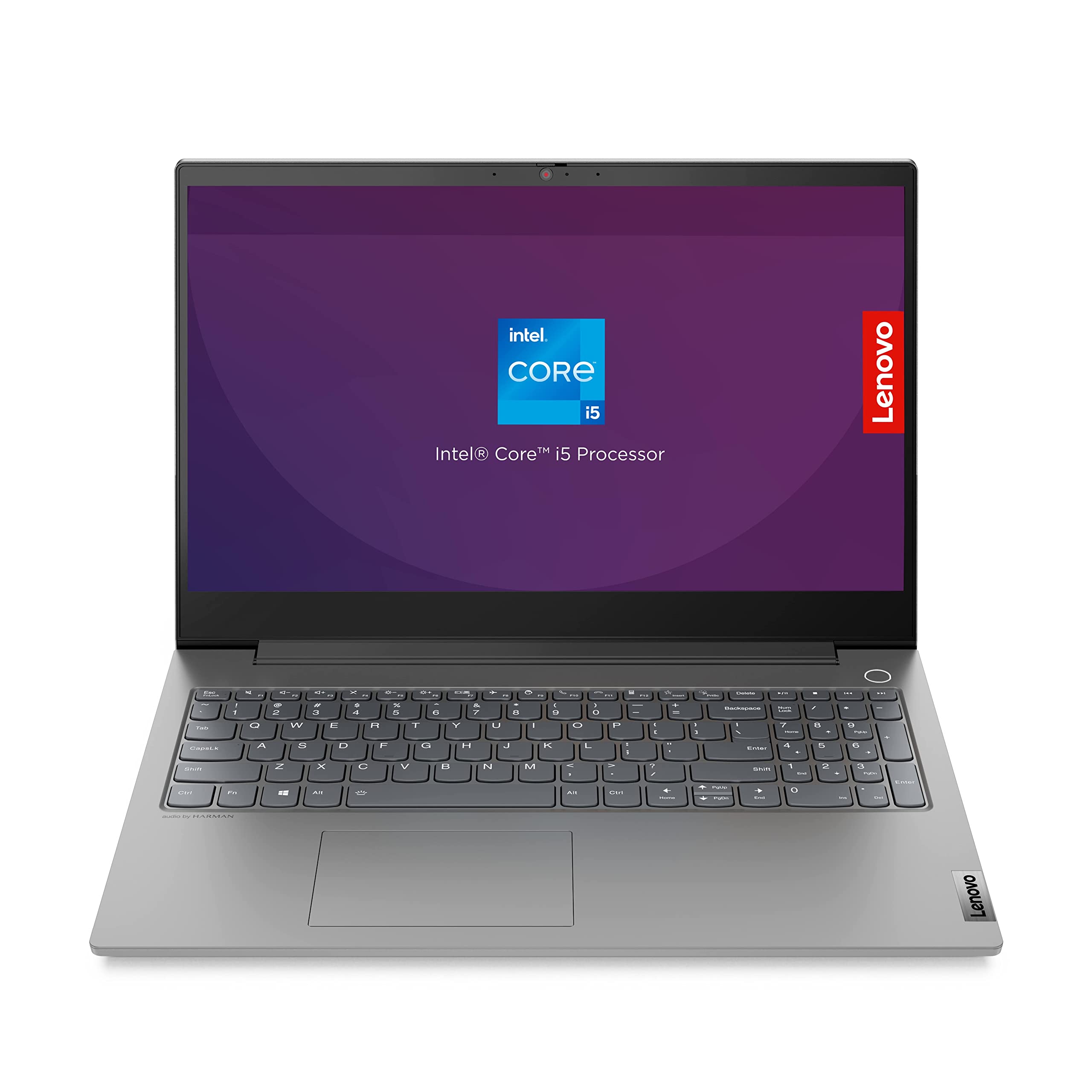 لپ‌تاپ Lenovo 21DJ00B4AX ThinkBook 15 با صفحه نمایش 15 اینچی FHD ، Intel i5-1235U ، 8GB RAM ، 512GB SSD ، گرافیک یکپارچه ، کیبورد انگلیسی به عربی ، Windows 11 Pro ، گارانتی مراقبت ویژه یک ساله