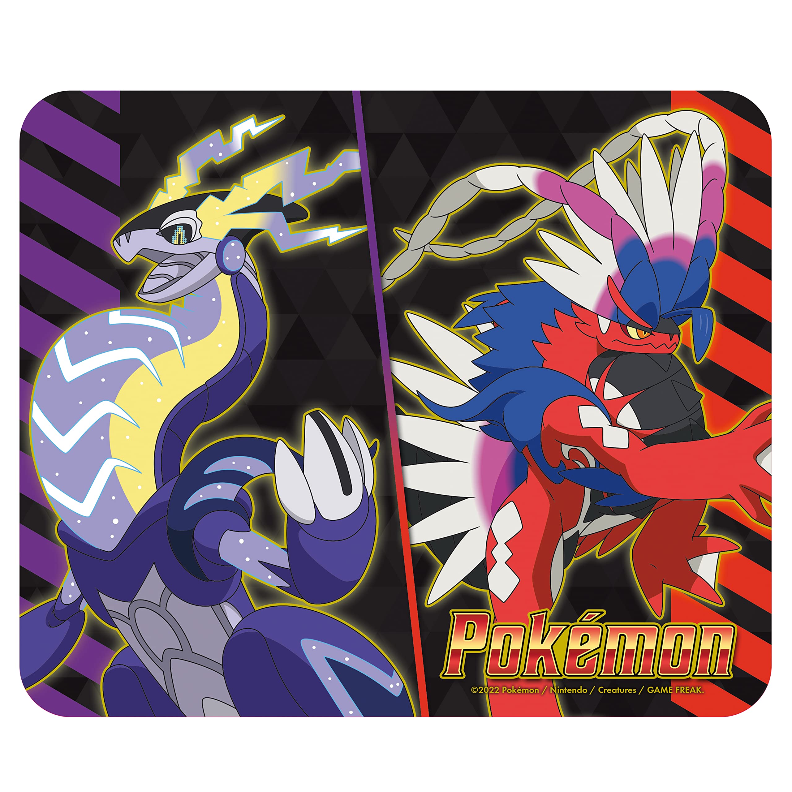 موس‌پد انعطاف‌پذیر پوکمون ABYstyle مدل Scarlet & Violet Legendaries